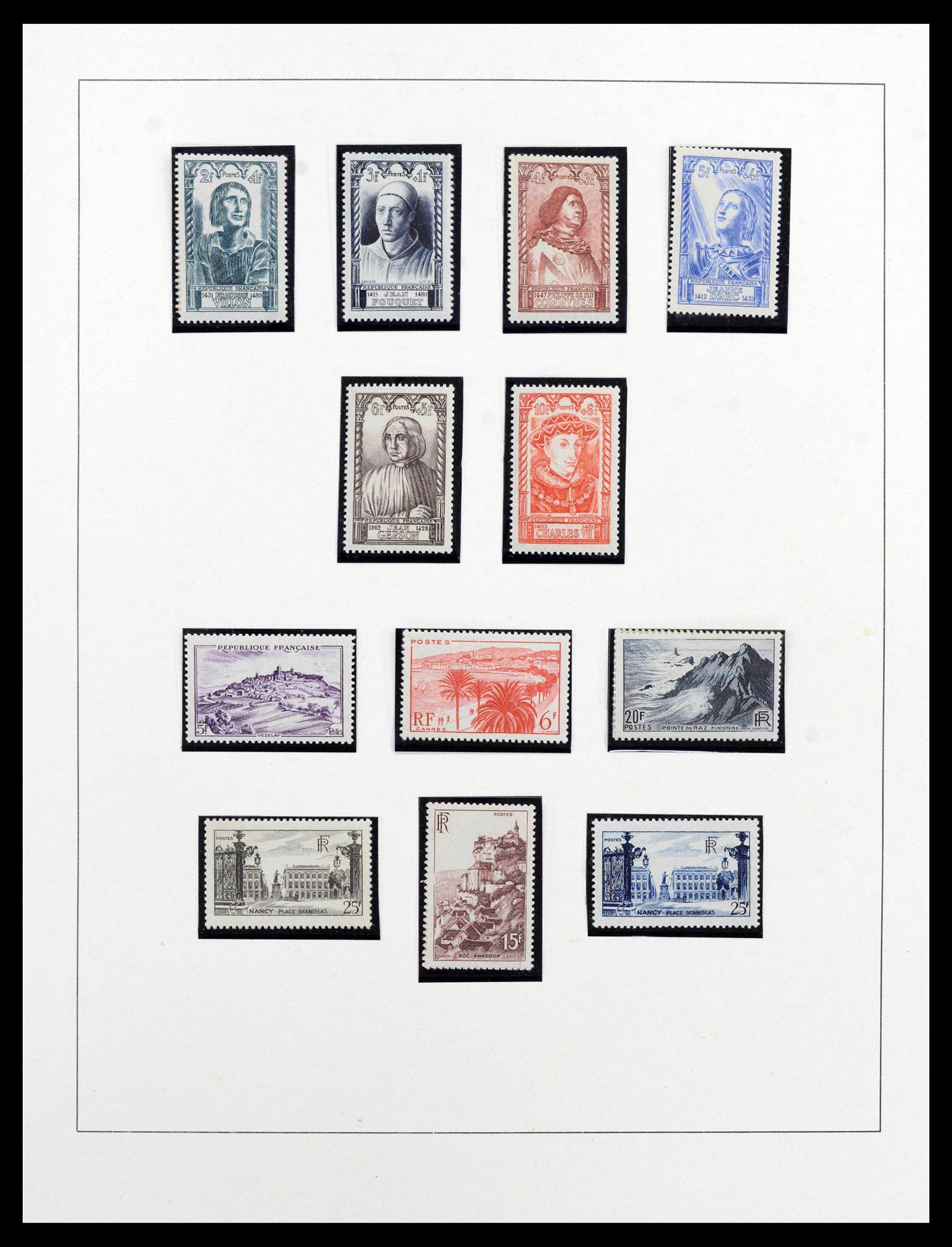 38820 0044 - Postzegelverzameling 38820 Frankrijk 1900-1959.