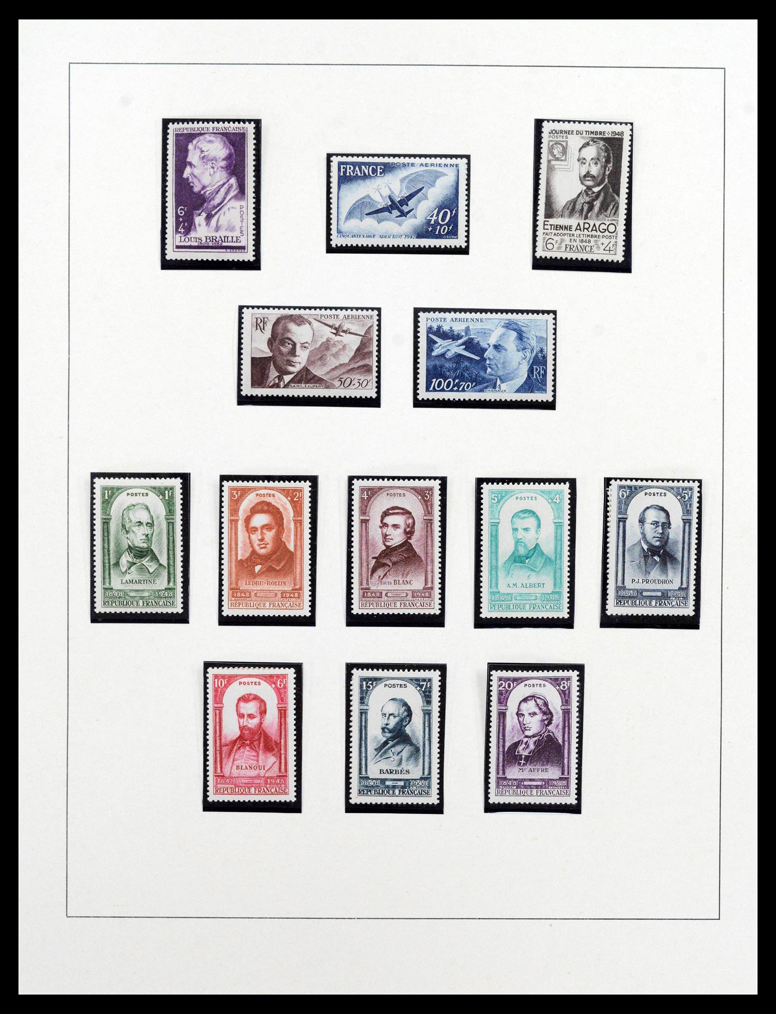 38820 0046 - Postzegelverzameling 38820 Frankrijk 1900-1959.