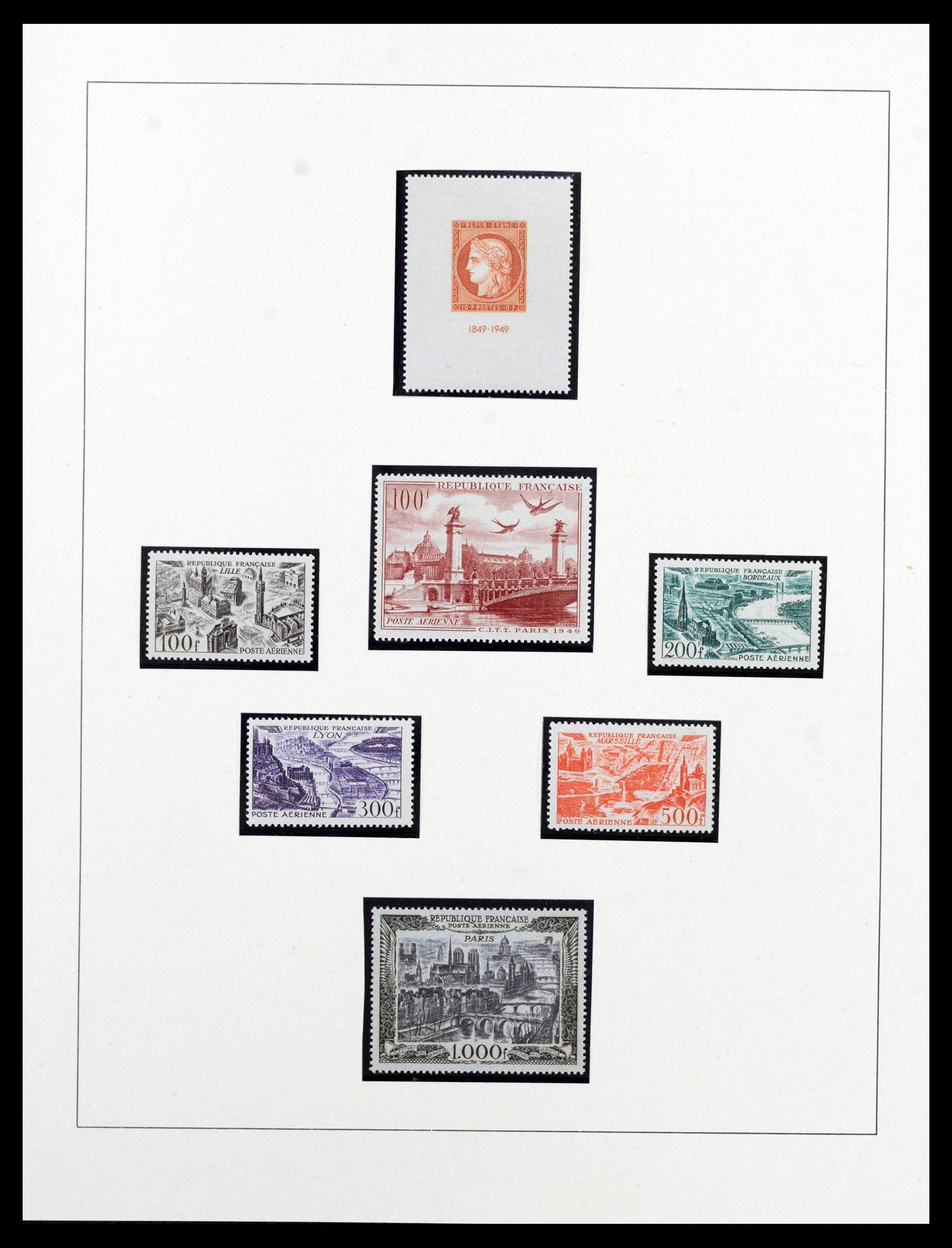 38820 0049 - Postzegelverzameling 38820 Frankrijk 1900-1959.