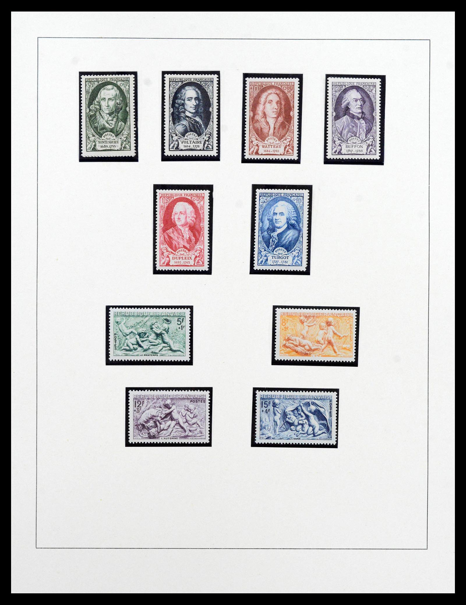 38820 0051 - Postzegelverzameling 38820 Frankrijk 1900-1959.