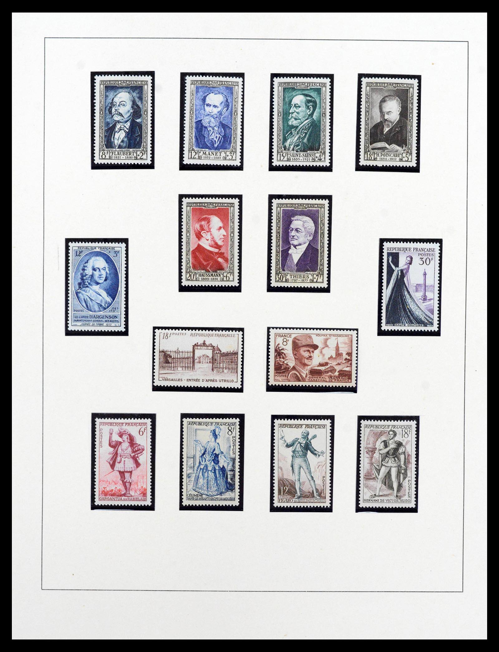38820 0056 - Postzegelverzameling 38820 Frankrijk 1900-1959.