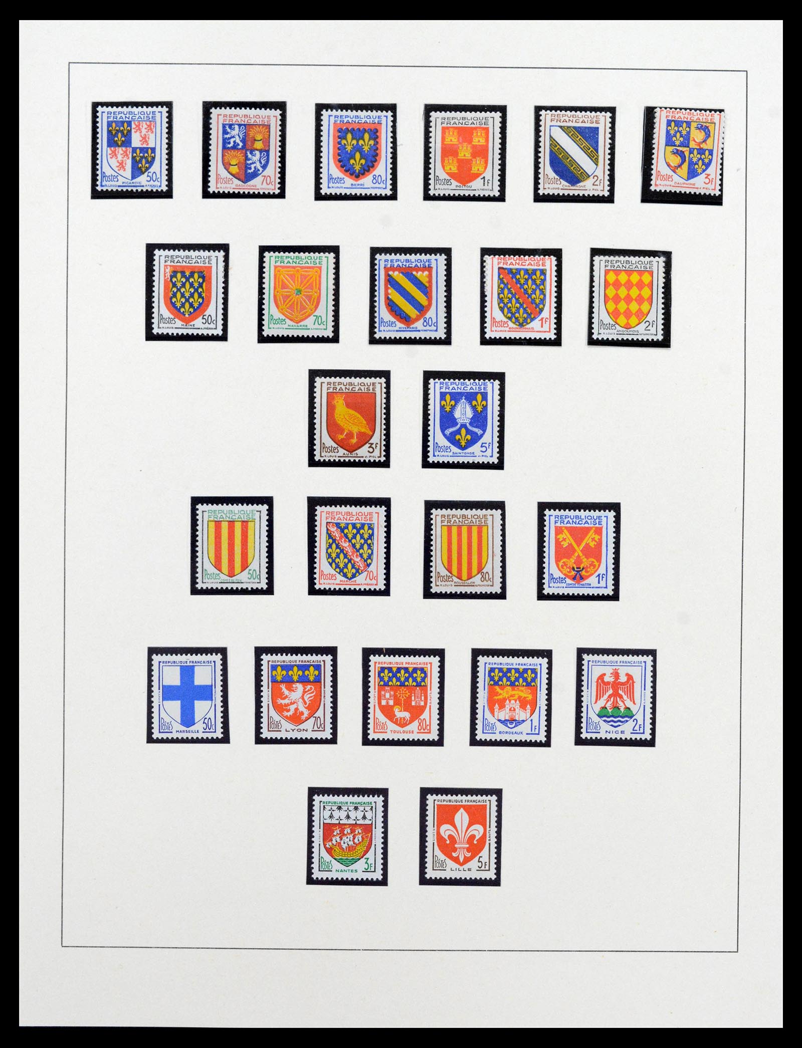 38820 0058 - Postzegelverzameling 38820 Frankrijk 1900-1959.