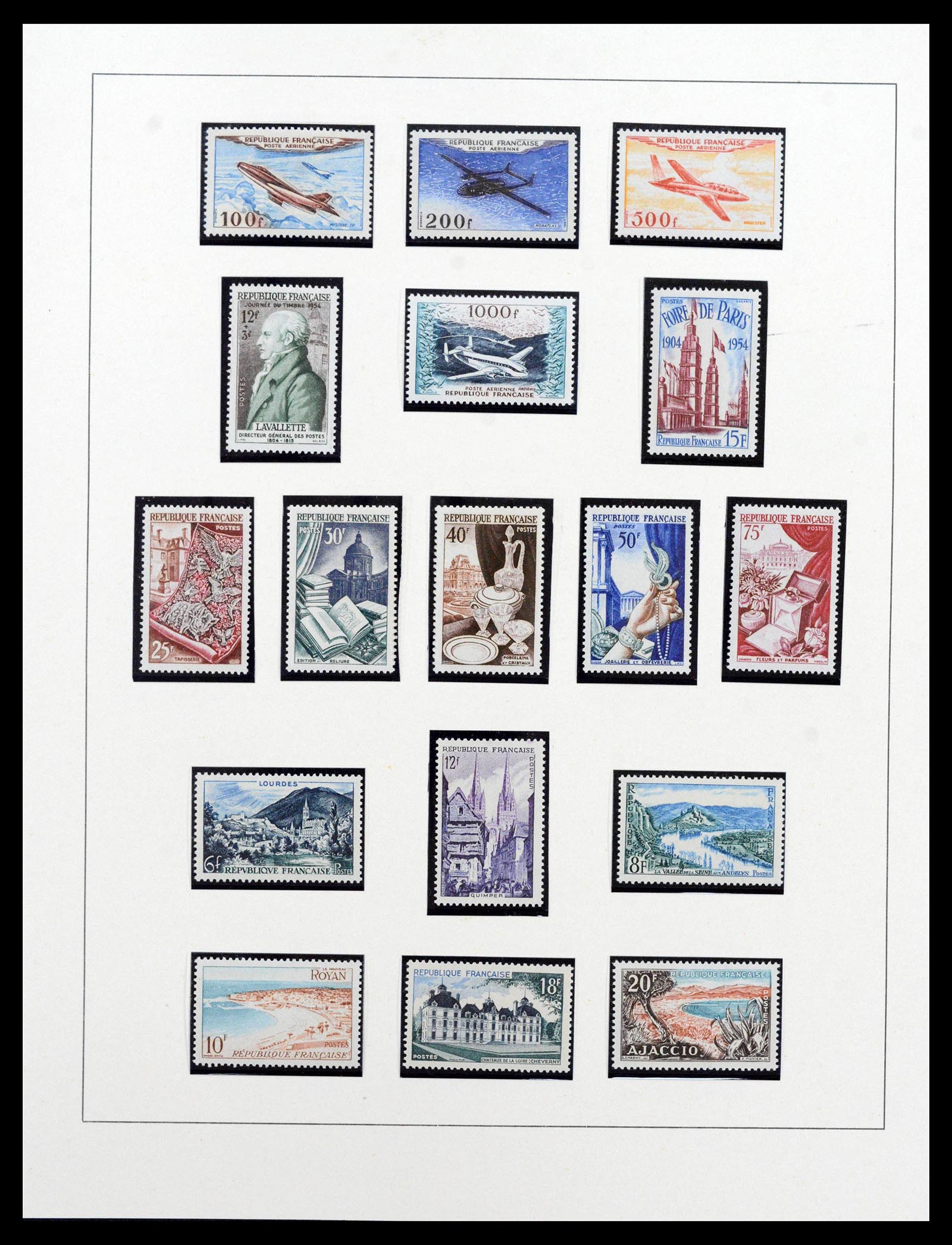 38820 0059 - Postzegelverzameling 38820 Frankrijk 1900-1959.