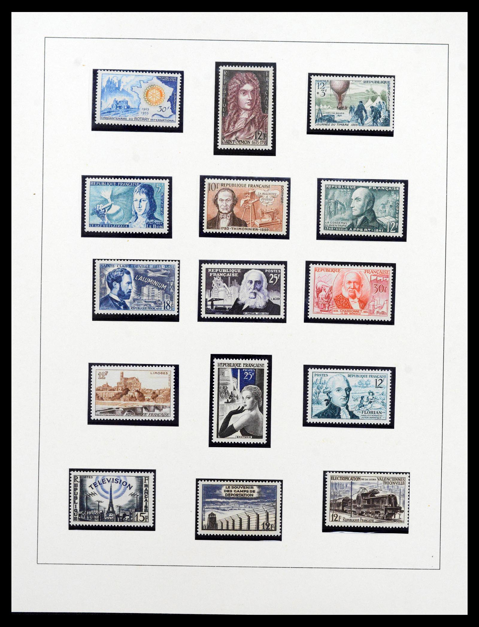 38820 0061 - Stamp collection 38820 France 1900-1959.