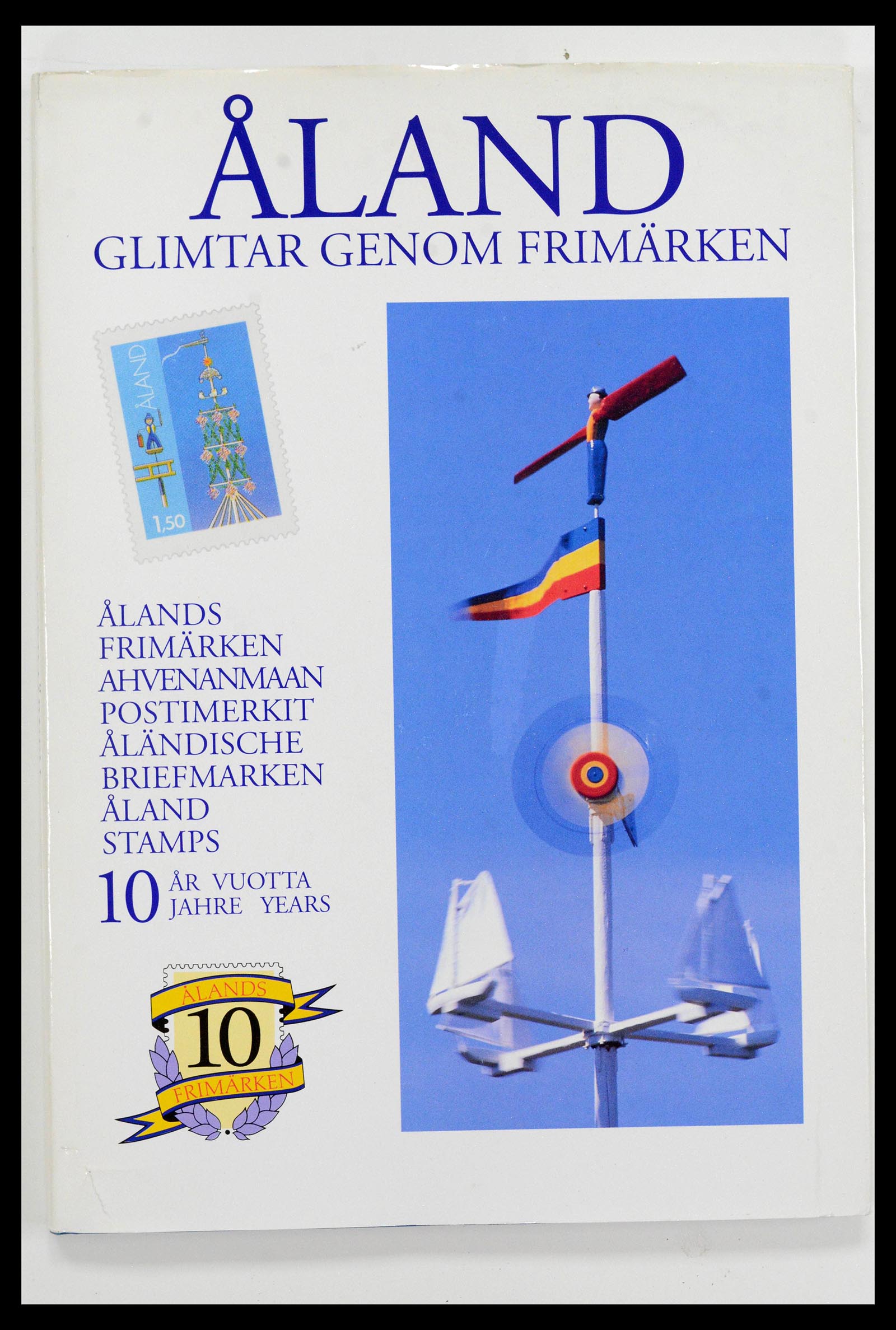 38823 0001 - Postzegelverzameling 38823 Aland jaarboeken 1993-2019!