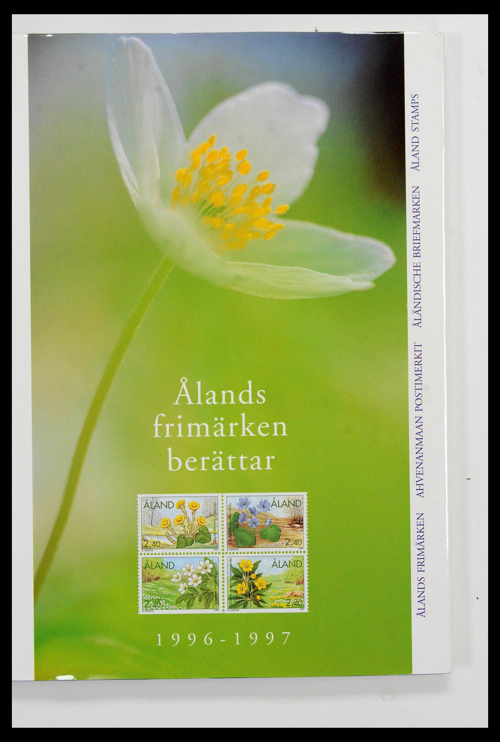 38823 0002 - Stamp collection 38823 Aland yearbooks 1993-2019!