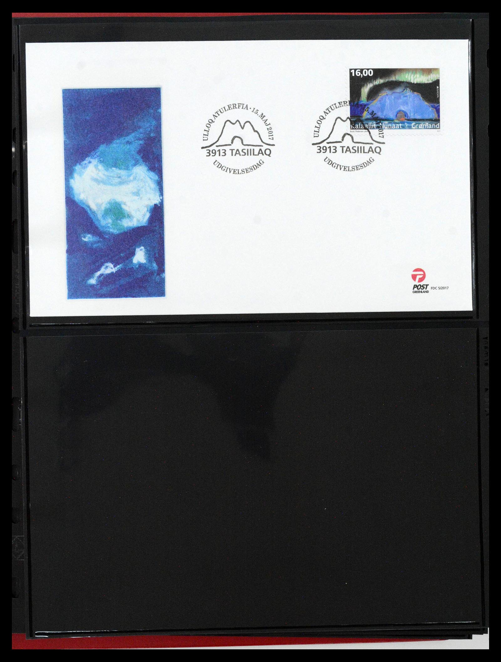 38824 0398 - Stamp collection 38824 Greenland first day covers 1950-2017.