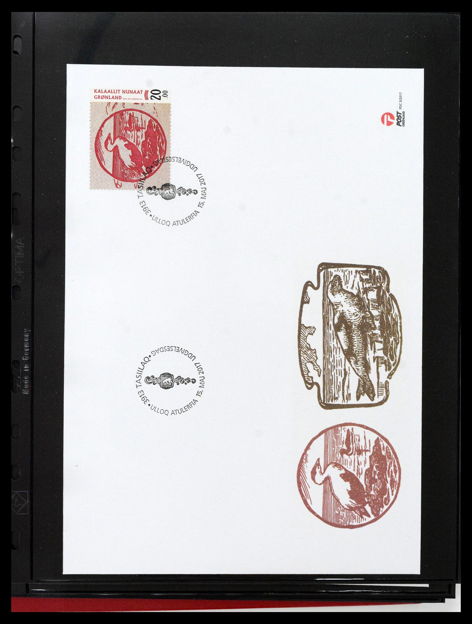 38824 0399 - Stamp collection 38824 Greenland first day covers 1950-2017.