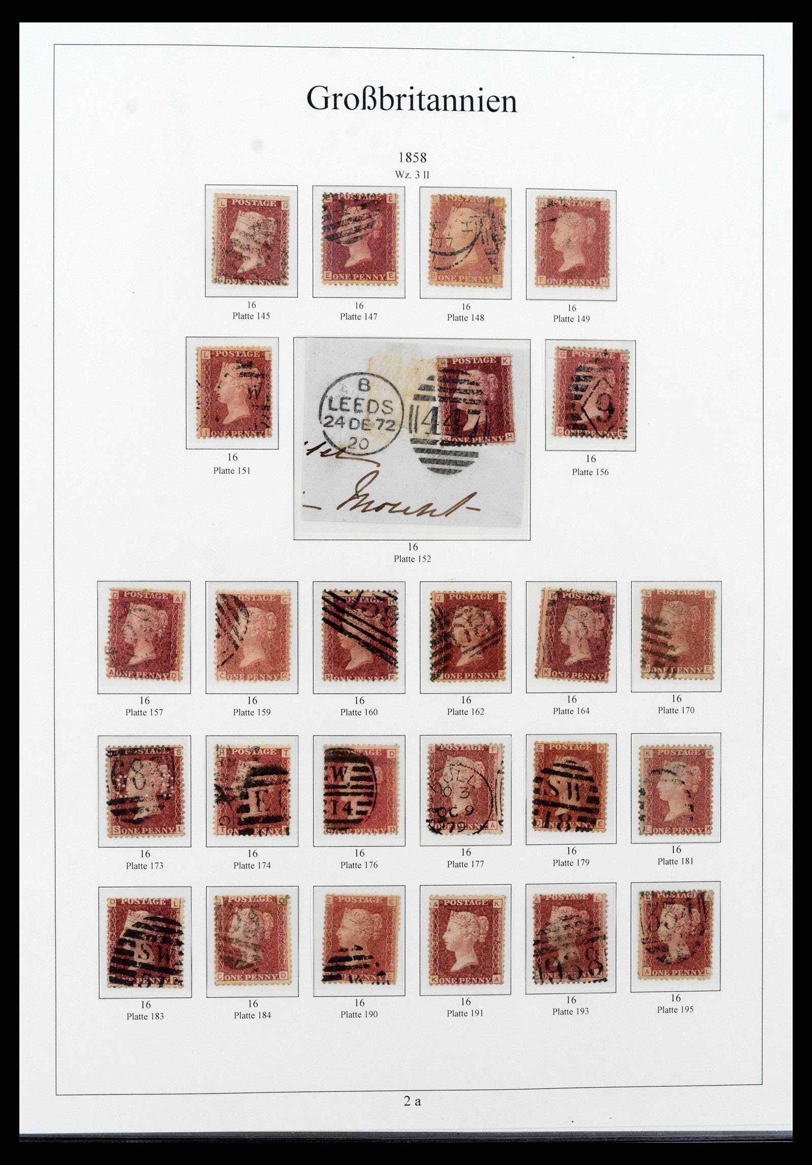 38825 0004 - Stamp collection 38825 Great Britain 1840-1976.