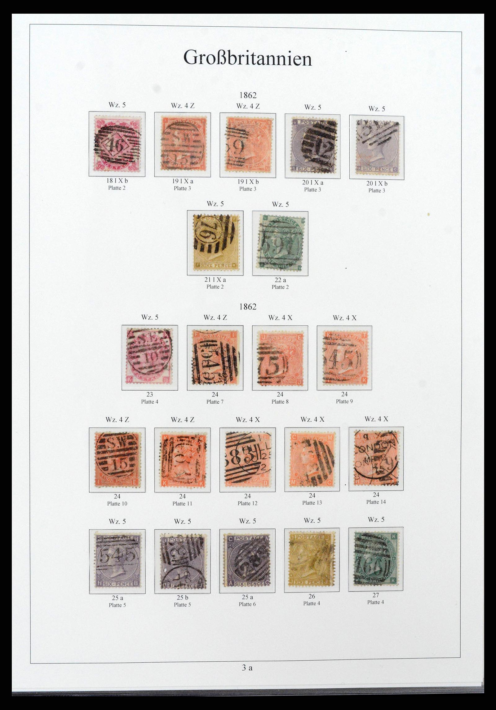 38825 0006 - Stamp collection 38825 Great Britain 1840-1976.