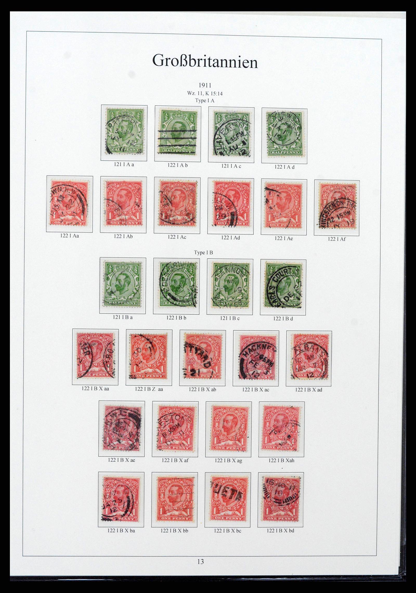 38825 0024 - Stamp collection 38825 Great Britain 1840-1976.