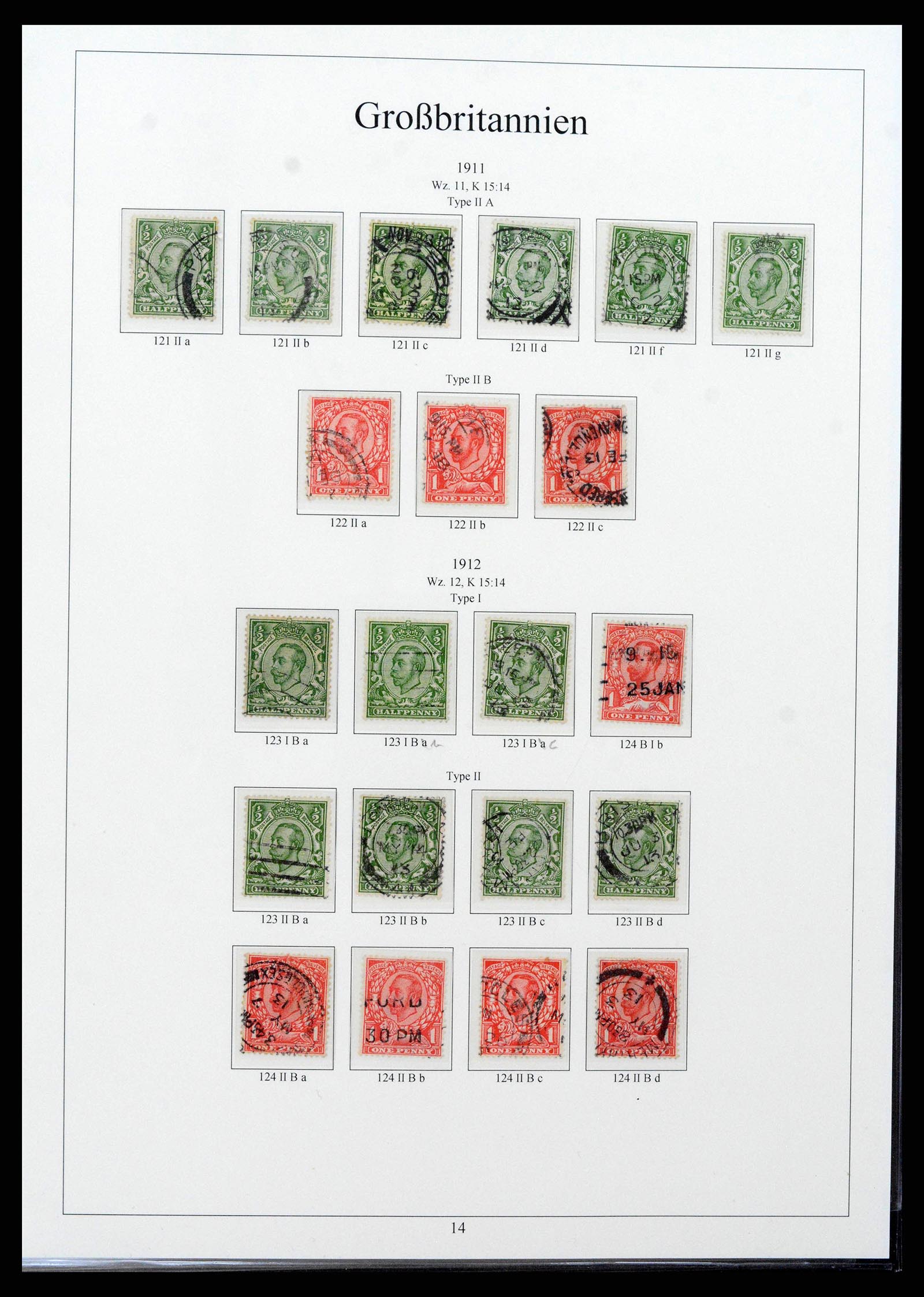 38825 0025 - Postzegelverzameling 38825 Engeland 1840-1976.