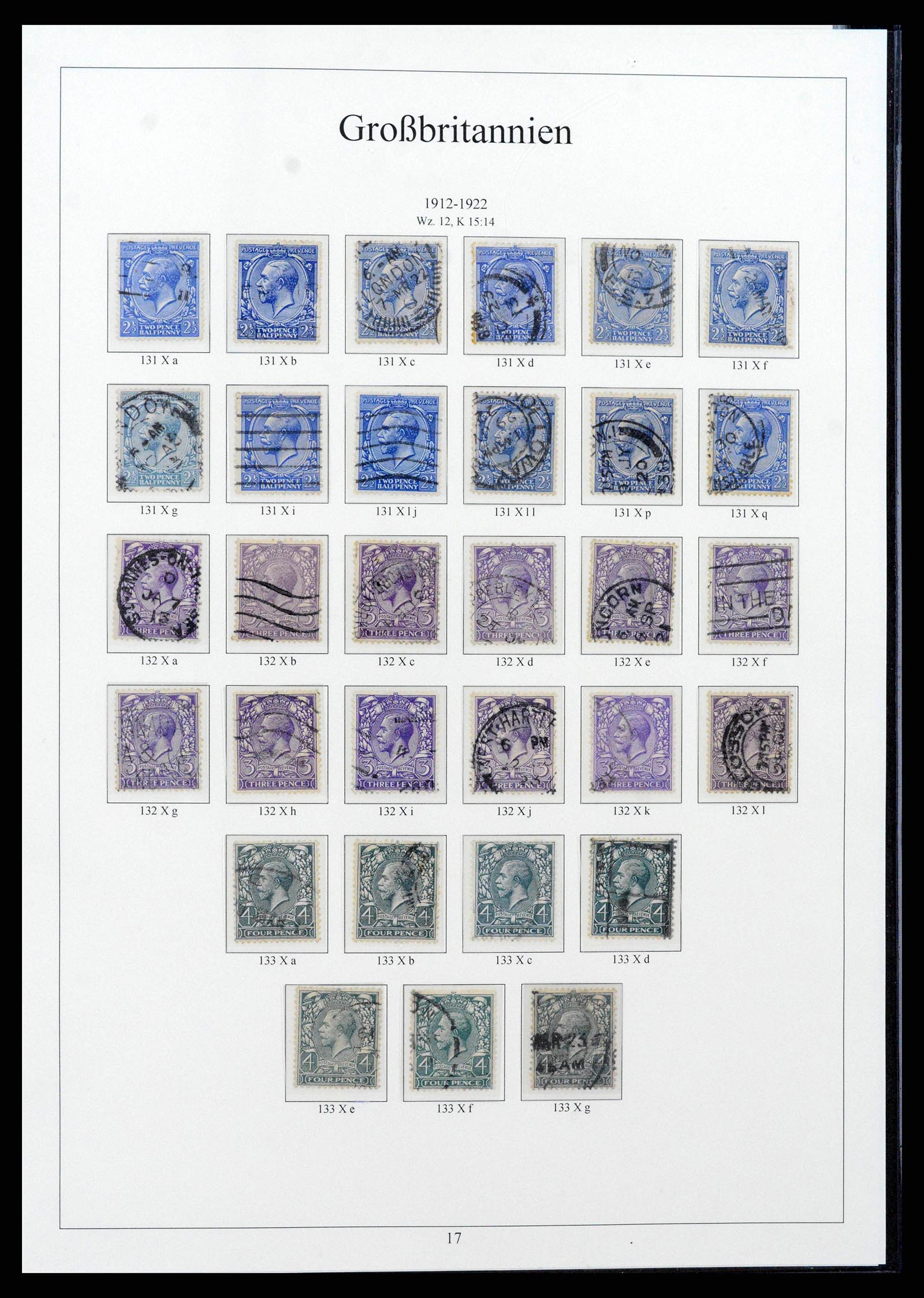 38825 0028 - Stamp collection 38825 Great Britain 1840-1976.