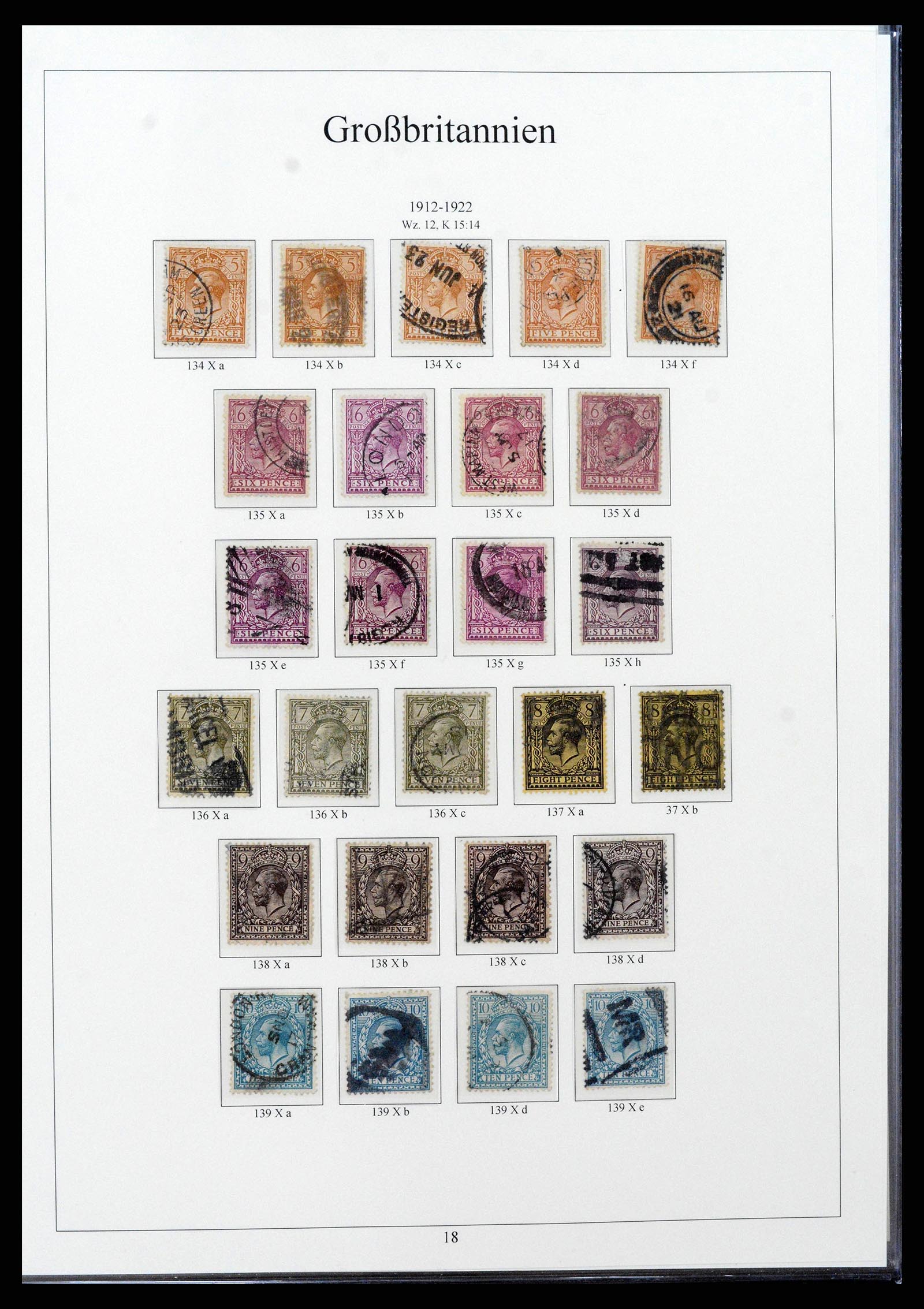 38825 0029 - Postzegelverzameling 38825 Engeland 1840-1976.