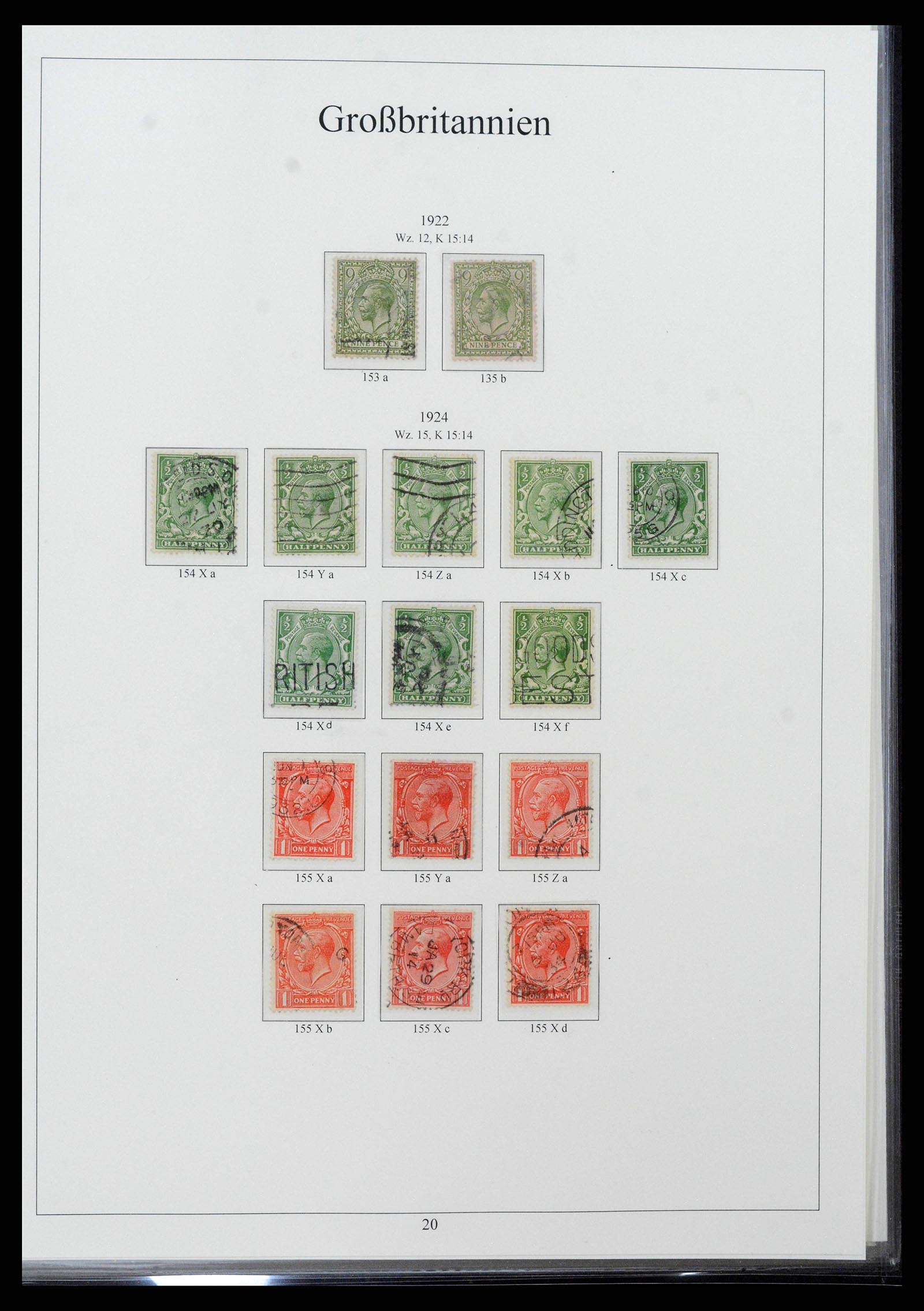 38825 0032 - Postzegelverzameling 38825 Engeland 1840-1976.