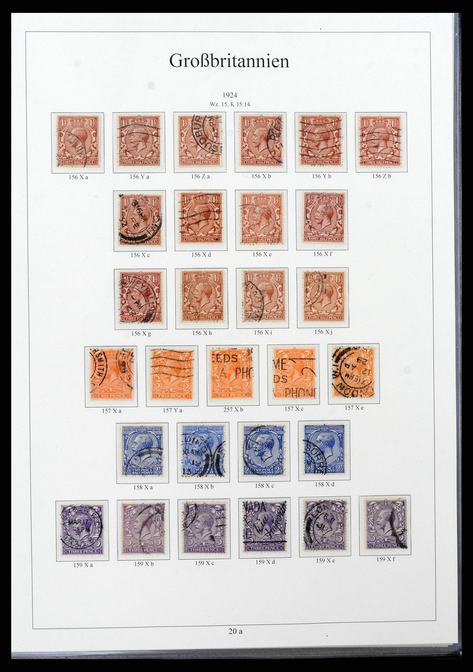 38825 0033 - Postzegelverzameling 38825 Engeland 1840-1976.