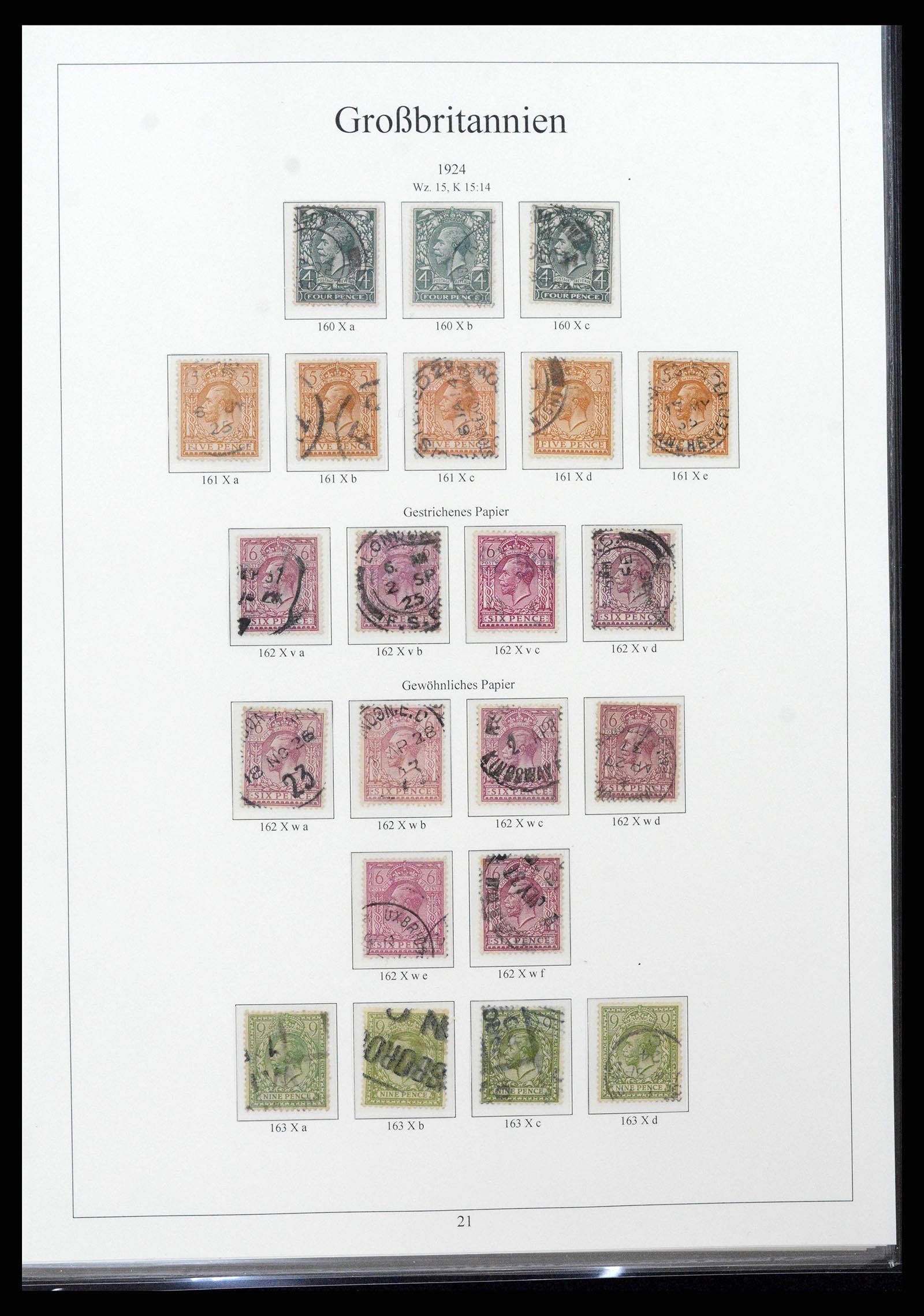 38825 0034 - Stamp collection 38825 Great Britain 1840-1976.