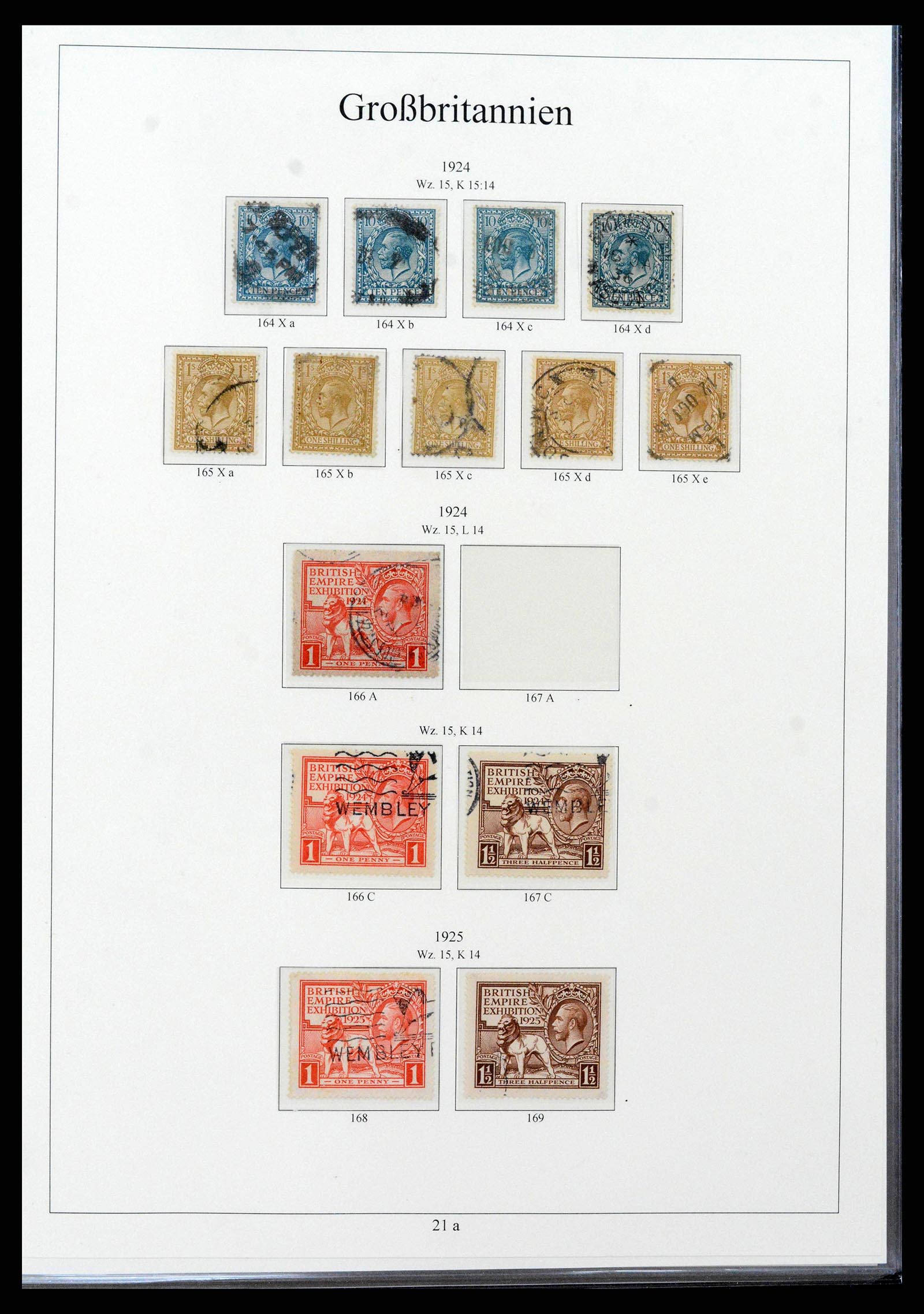 38825 0035 - Postzegelverzameling 38825 Engeland 1840-1976.