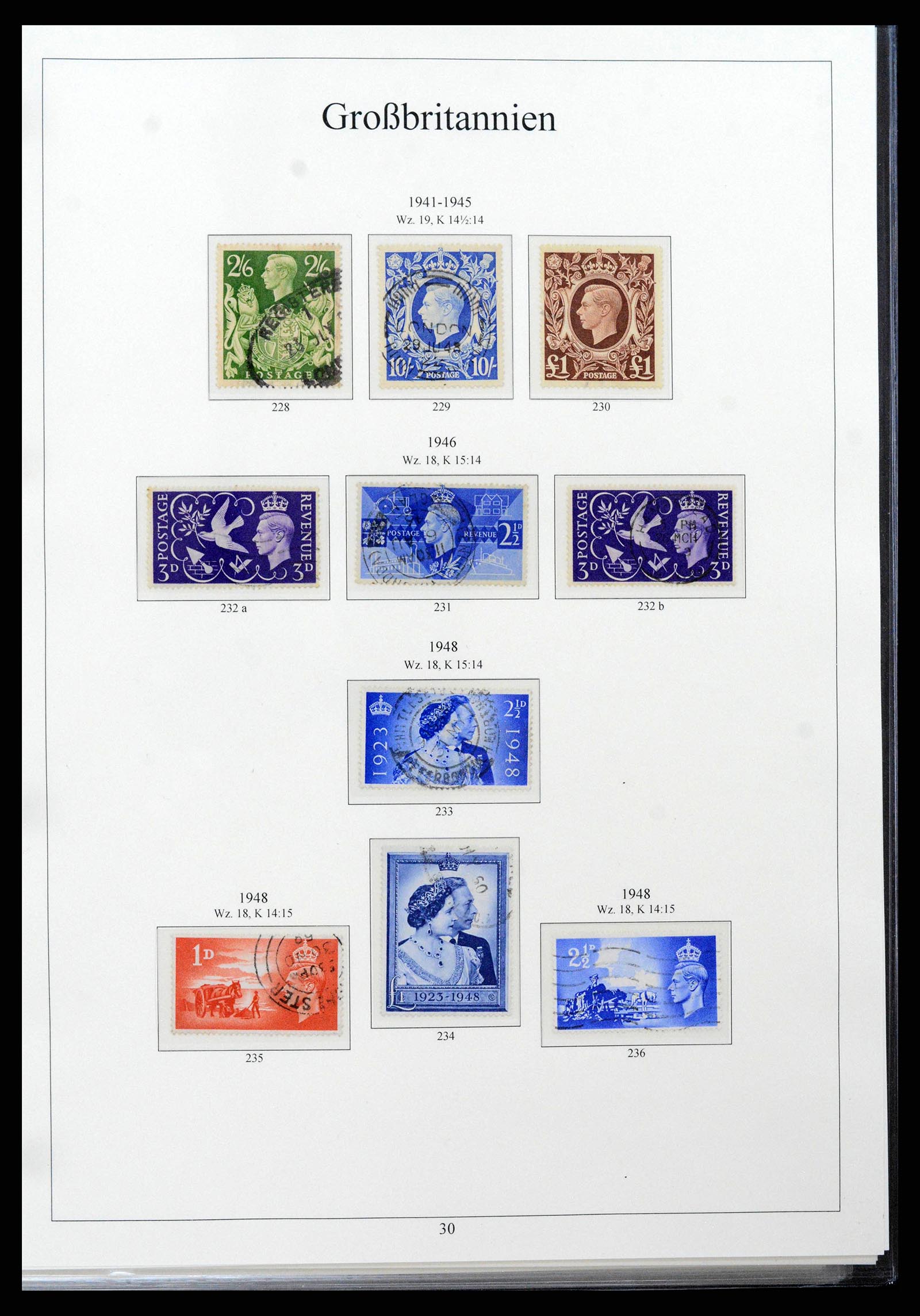 38825 0045 - Stamp collection 38825 Great Britain 1840-1976.