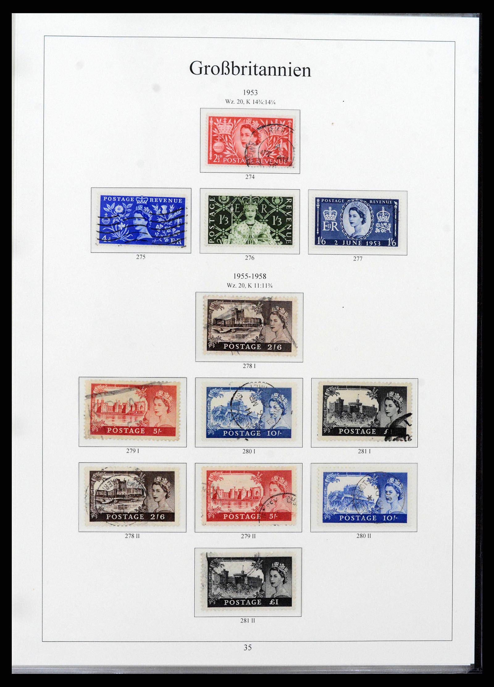 38825 0050 - Stamp collection 38825 Great Britain 1840-1976.