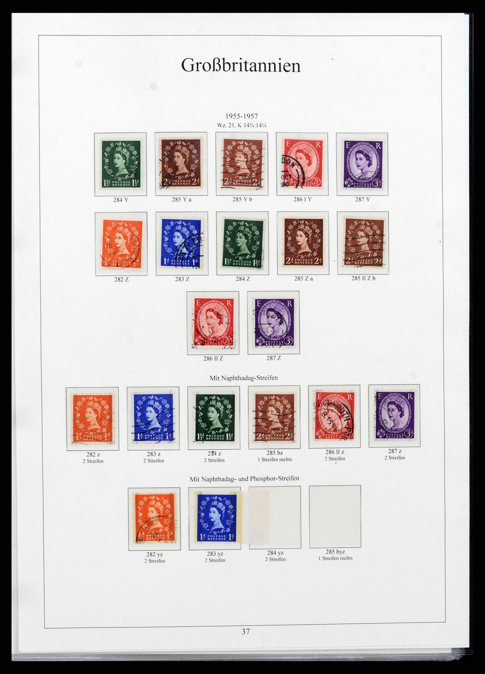 38825 0052 - Stamp collection 38825 Great Britain 1840-1976.