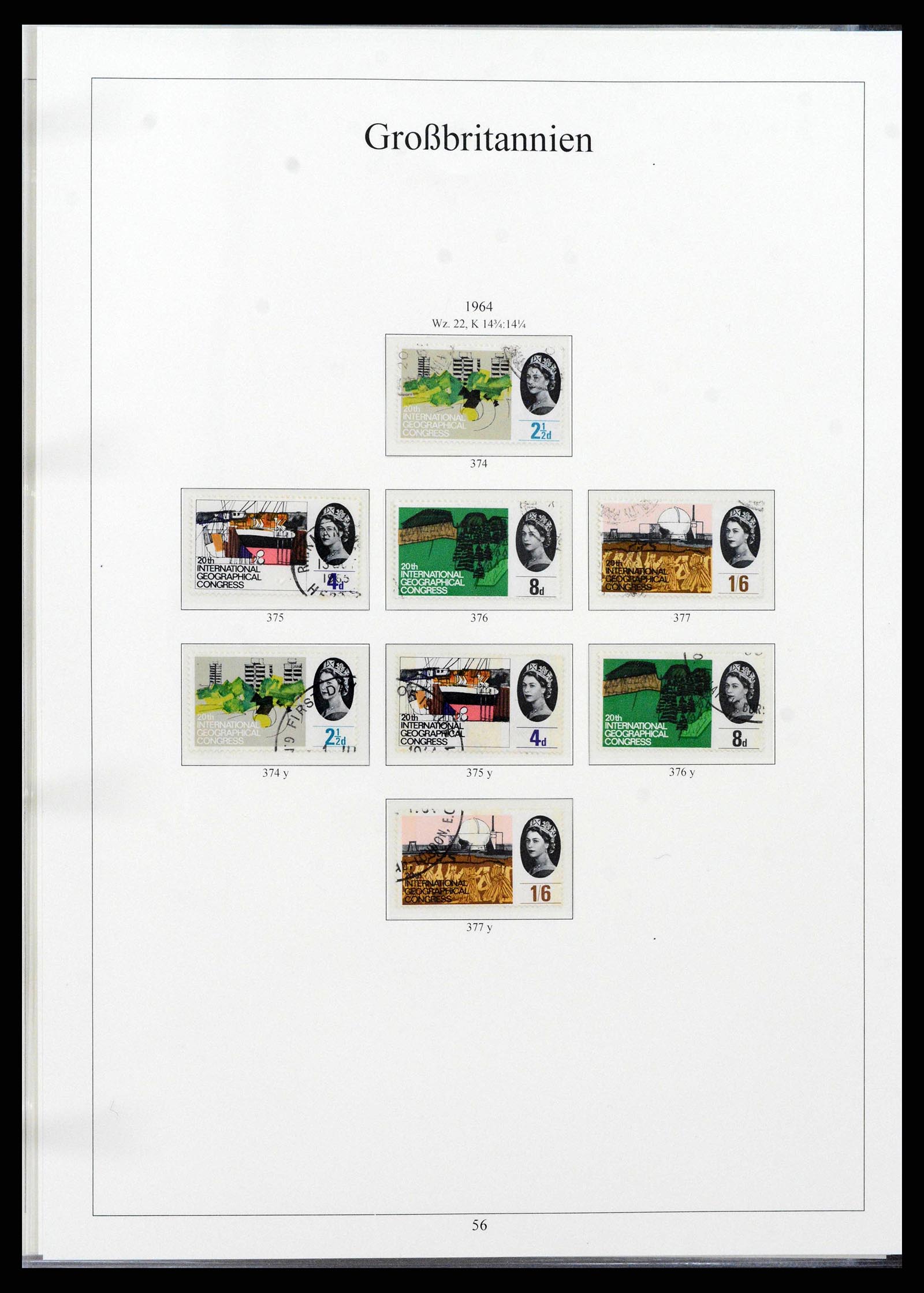 38825 0072 - Postzegelverzameling 38825 Engeland 1840-1976.