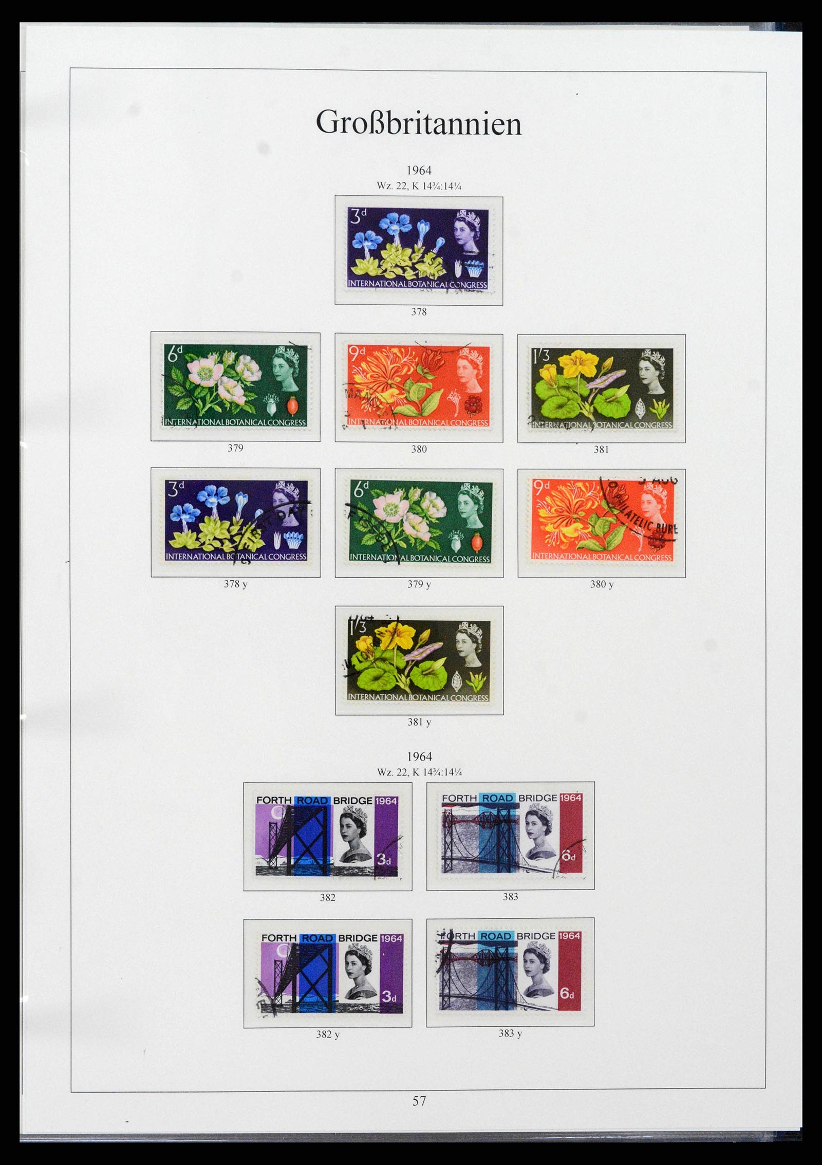 38825 0073 - Postzegelverzameling 38825 Engeland 1840-1976.