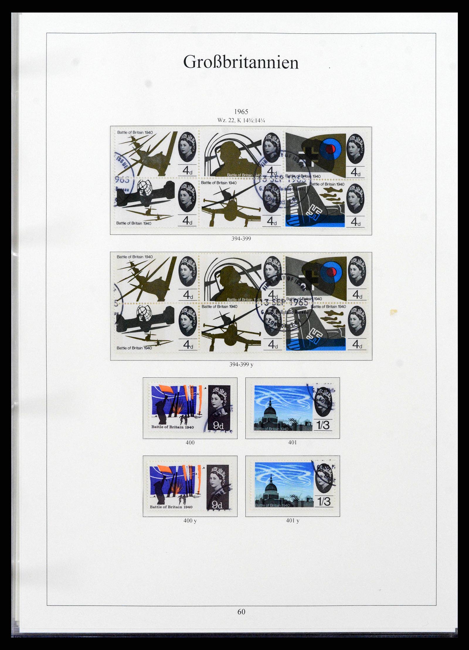 38825 0076 - Postzegelverzameling 38825 Engeland 1840-1976.