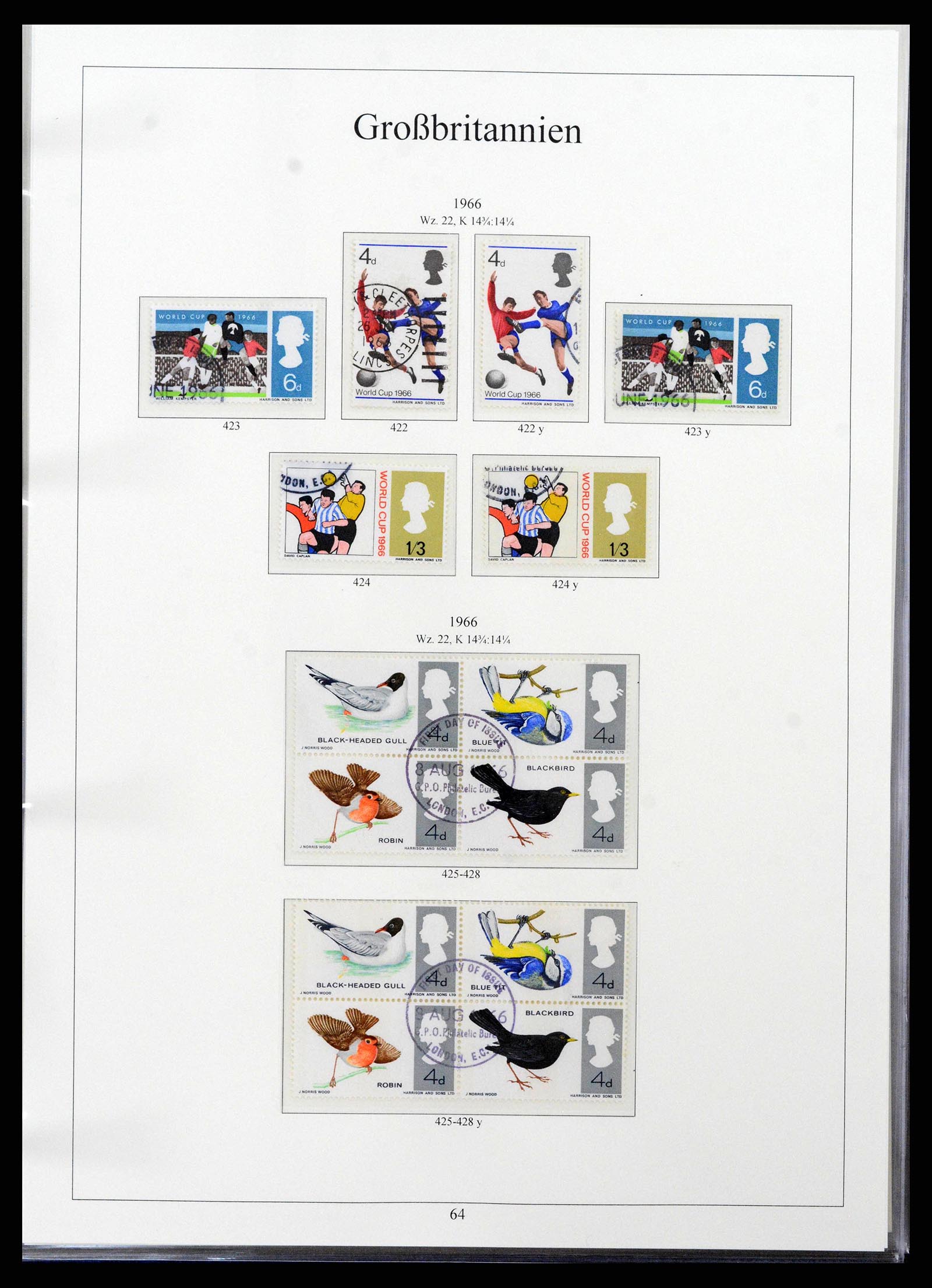 38825 0080 - Postzegelverzameling 38825 Engeland 1840-1976.