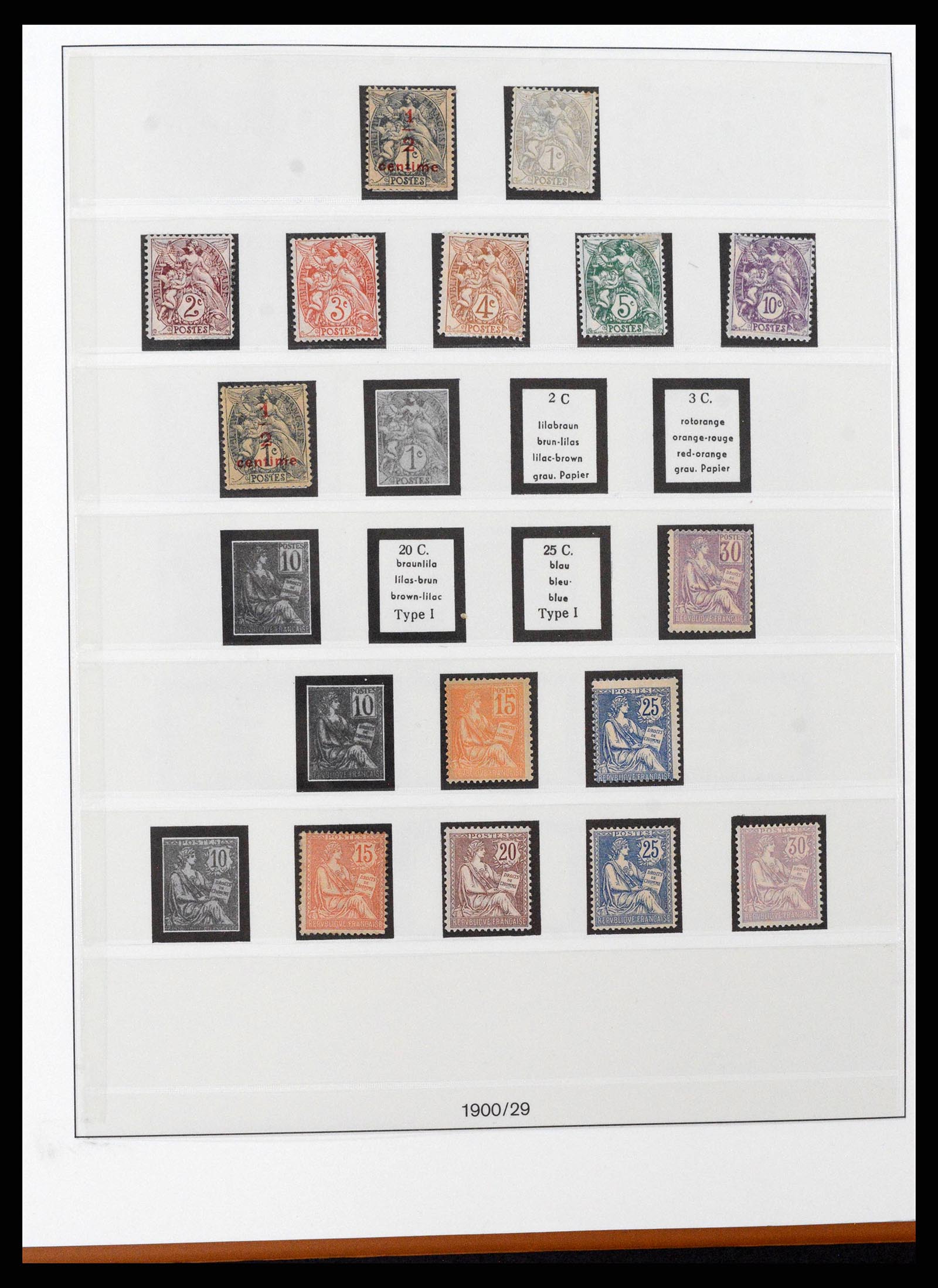 38827 0007 - Postzegelverzameling 38827 Frankrijk 1853-1965.