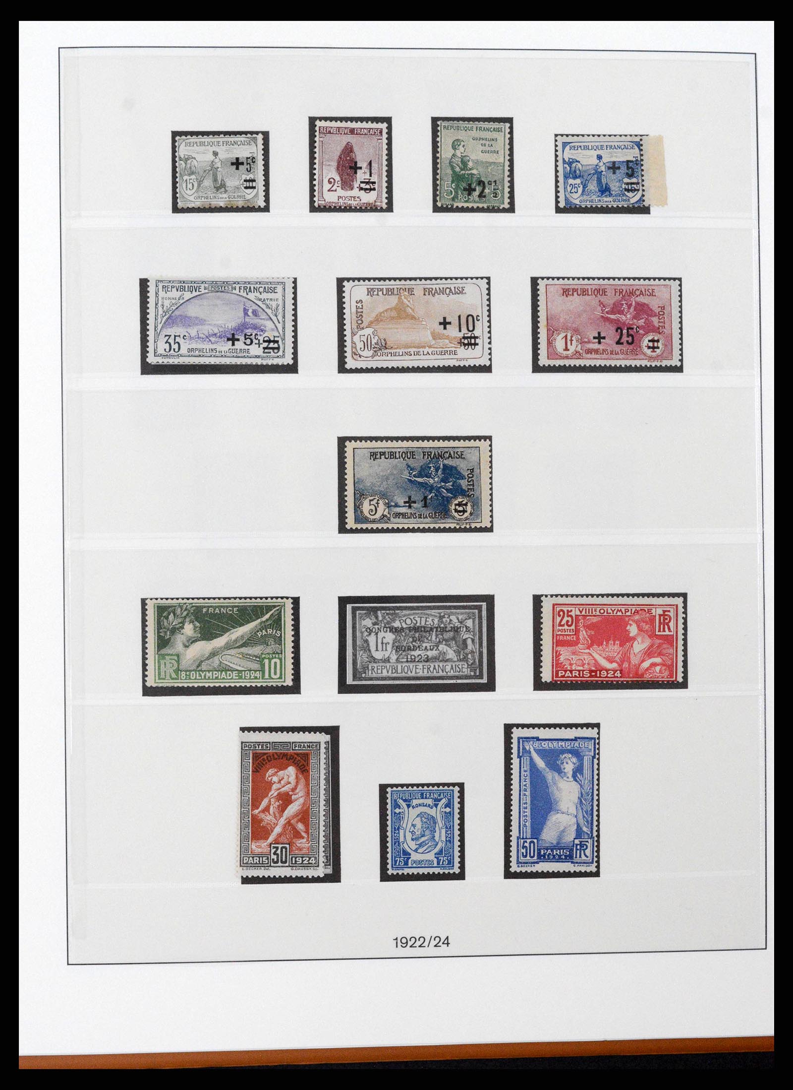 38827 0013 - Stamp collection 38827 France 1853-1965.