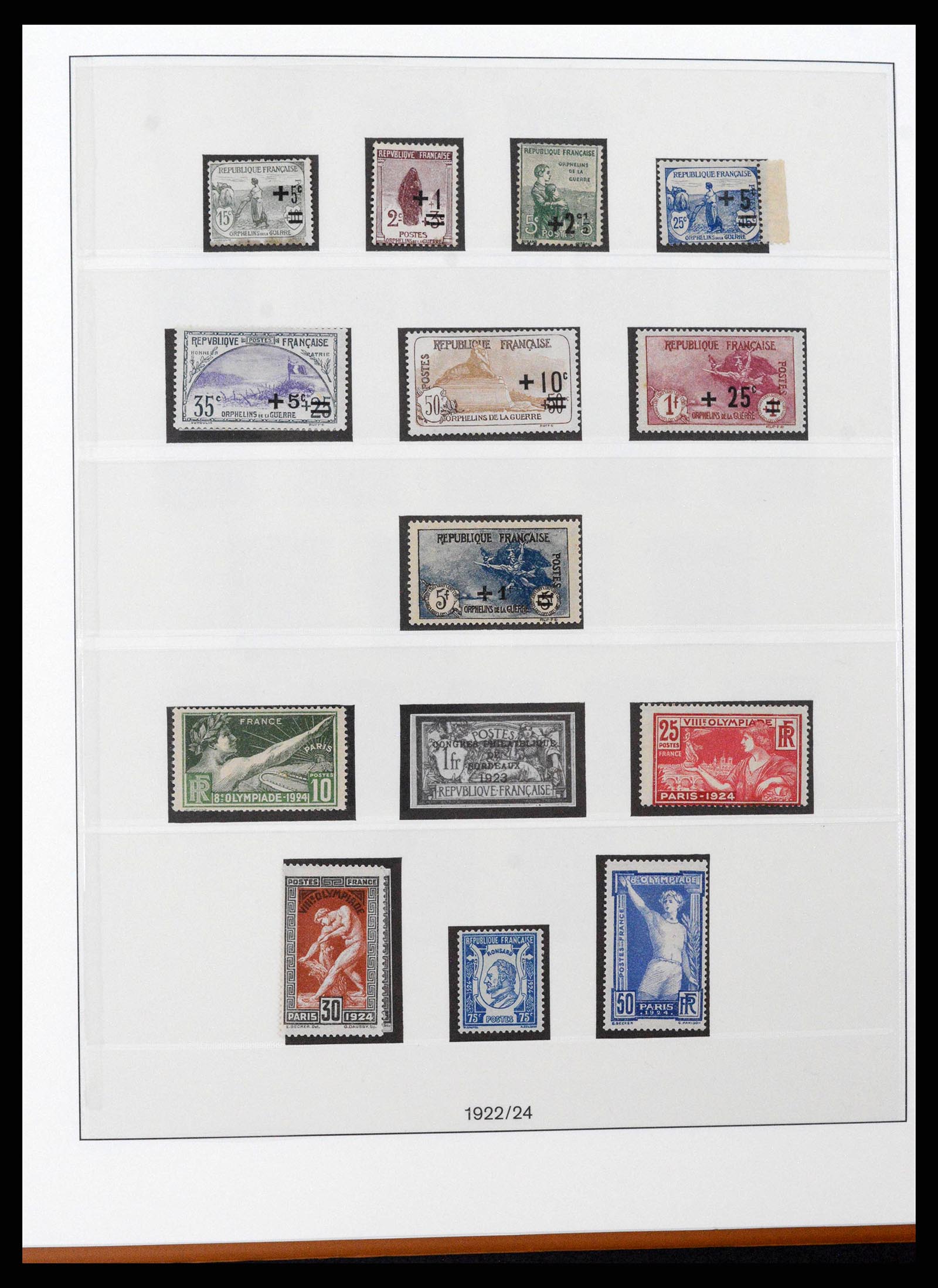 38827 0013 - Postzegelverzameling 38827 Frankrijk 1853-1965.