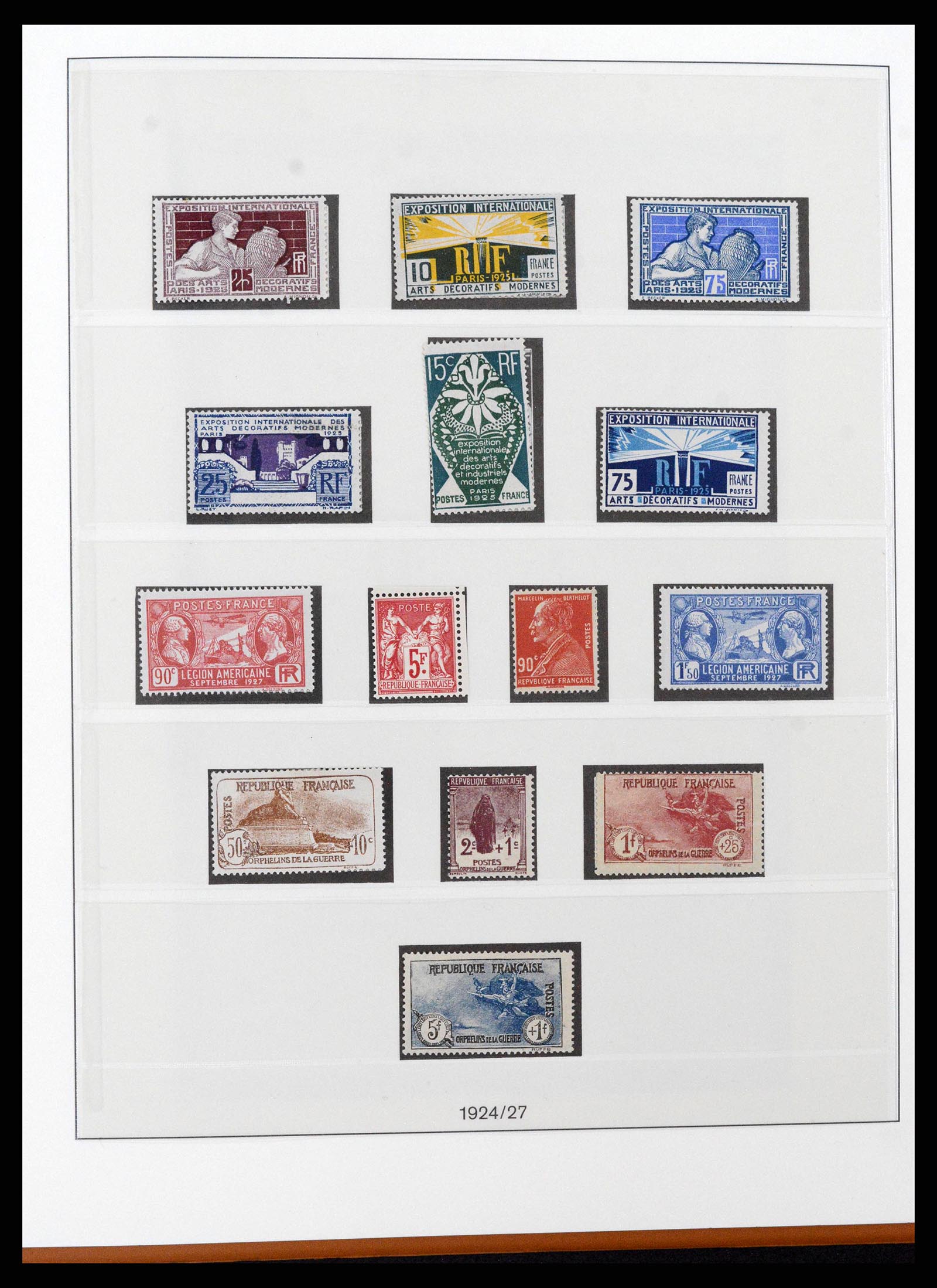 38827 0015 - Postzegelverzameling 38827 Frankrijk 1853-1965.