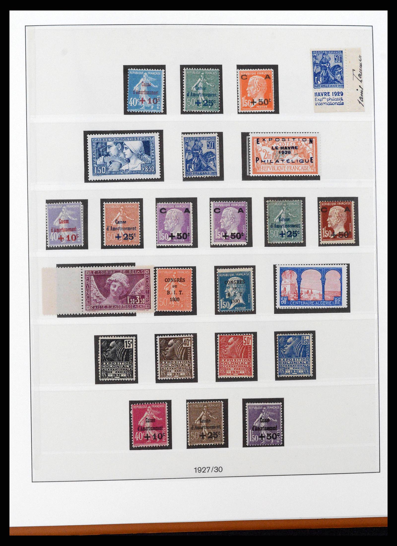 38827 0017 - Postzegelverzameling 38827 Frankrijk 1853-1965.