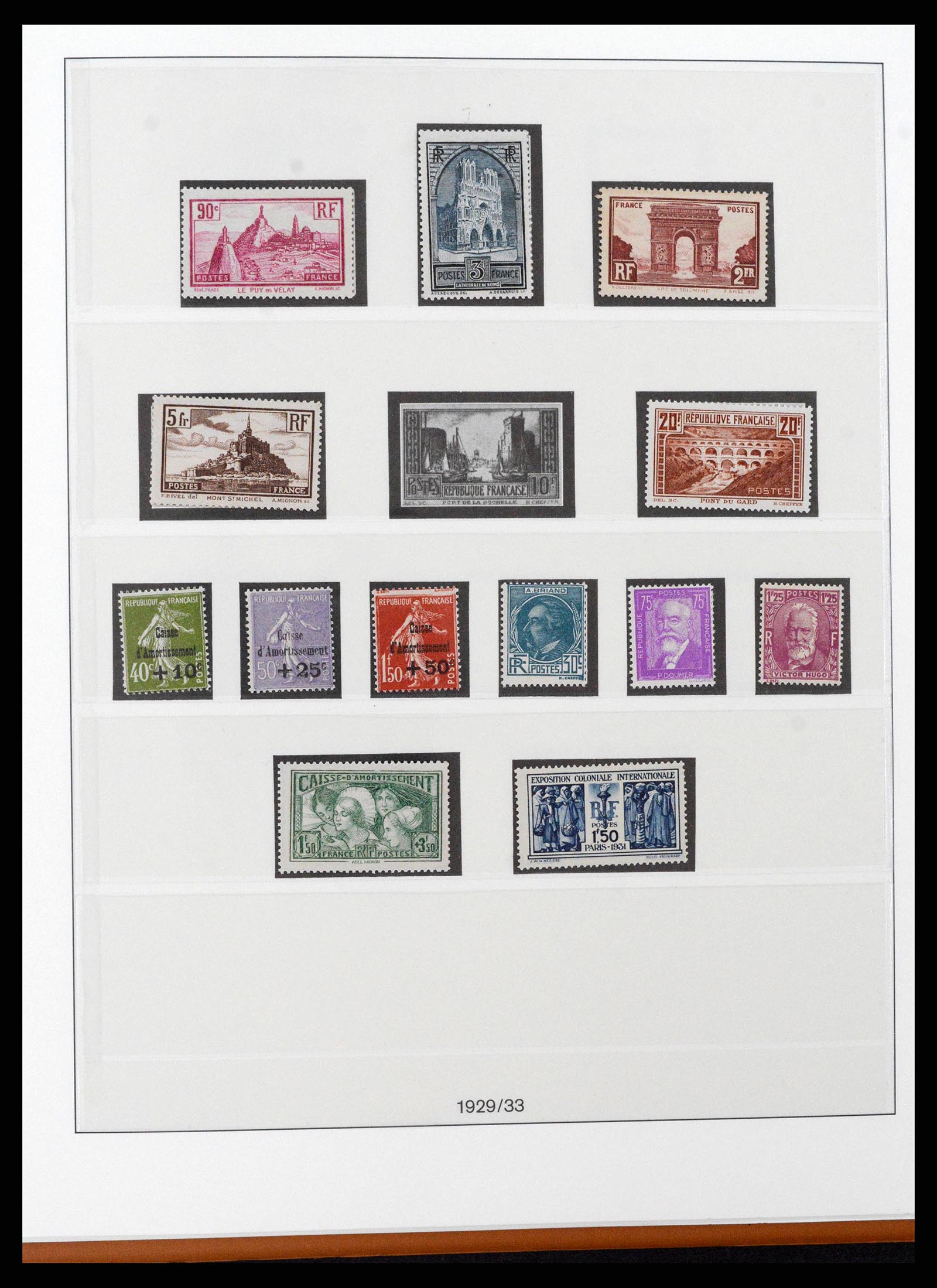 38827 0018 - Postzegelverzameling 38827 Frankrijk 1853-1965.