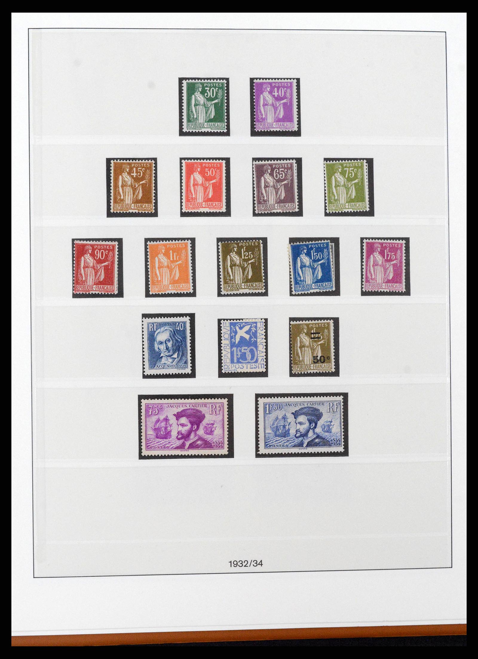38827 0019 - Postzegelverzameling 38827 Frankrijk 1853-1965.