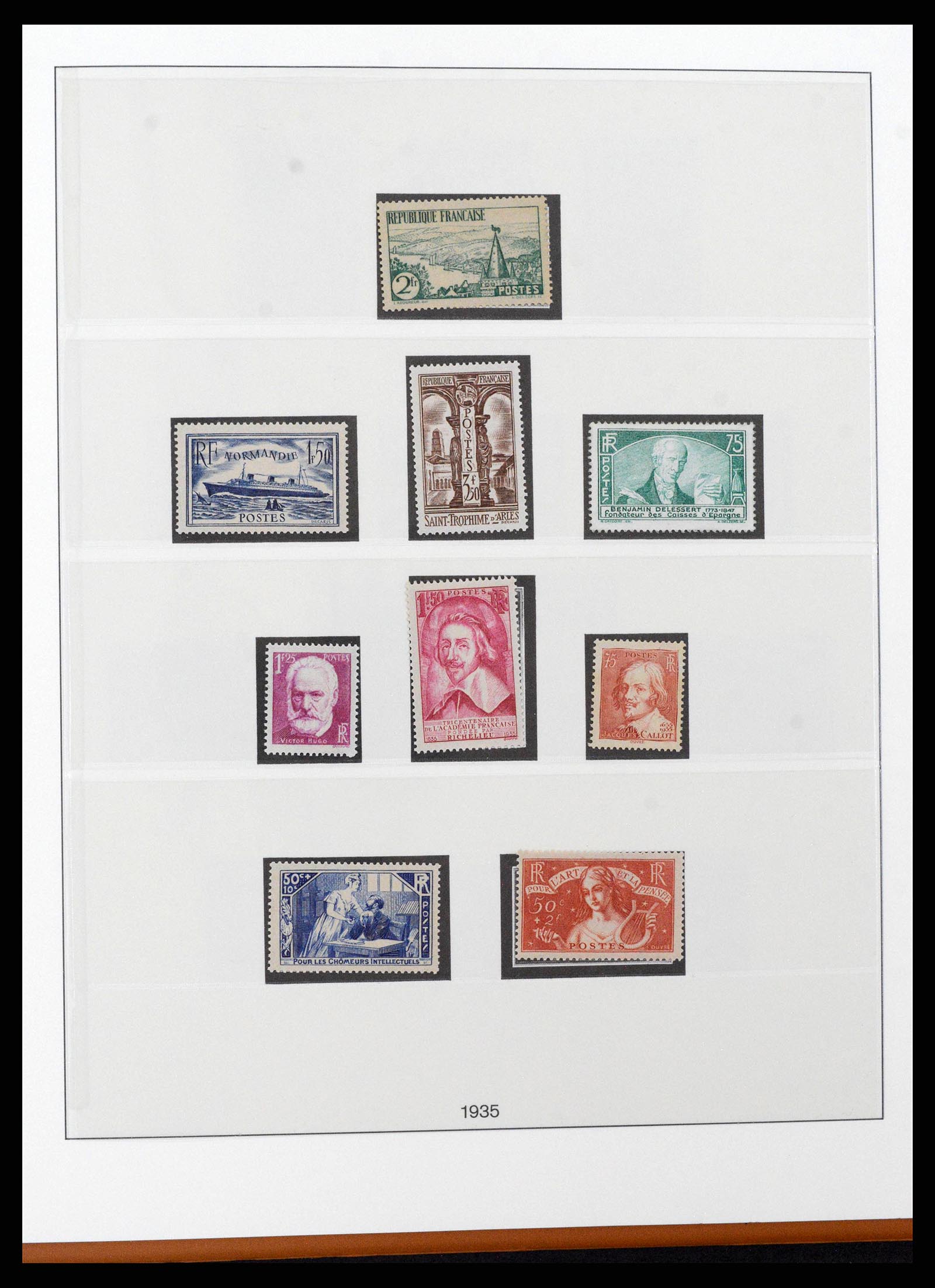 38827 0020 - Postzegelverzameling 38827 Frankrijk 1853-1965.