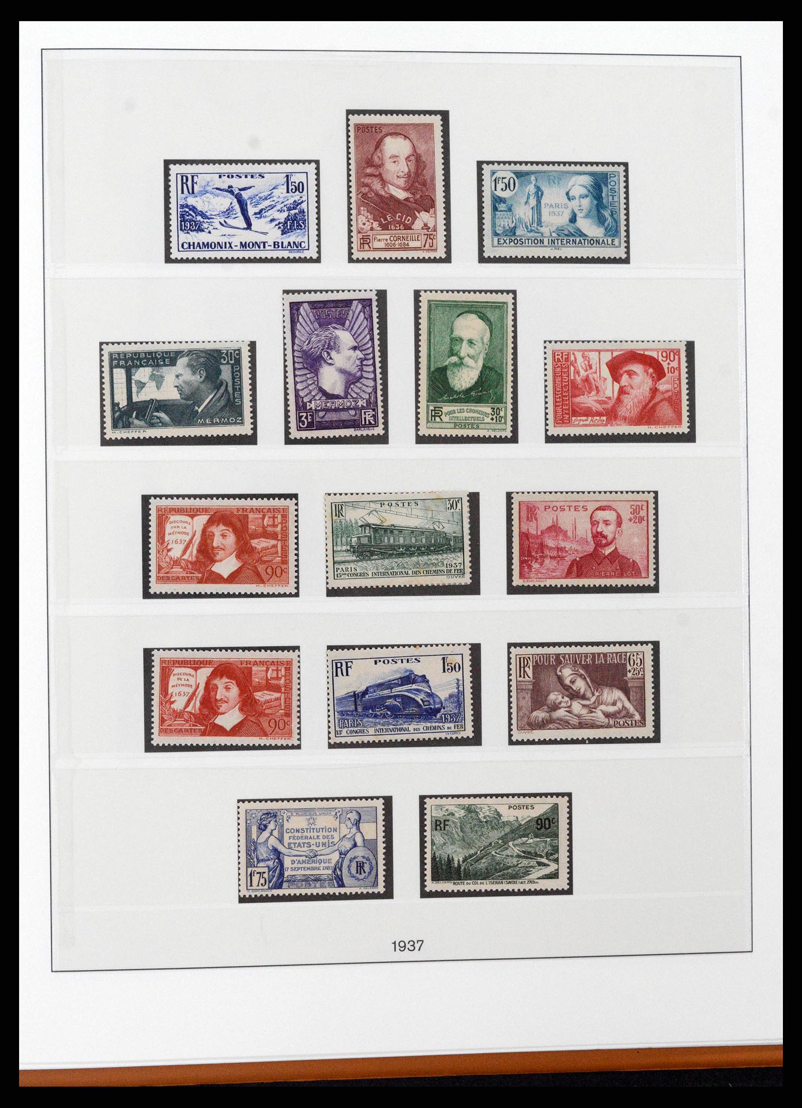 38827 0023 - Postzegelverzameling 38827 Frankrijk 1853-1965.