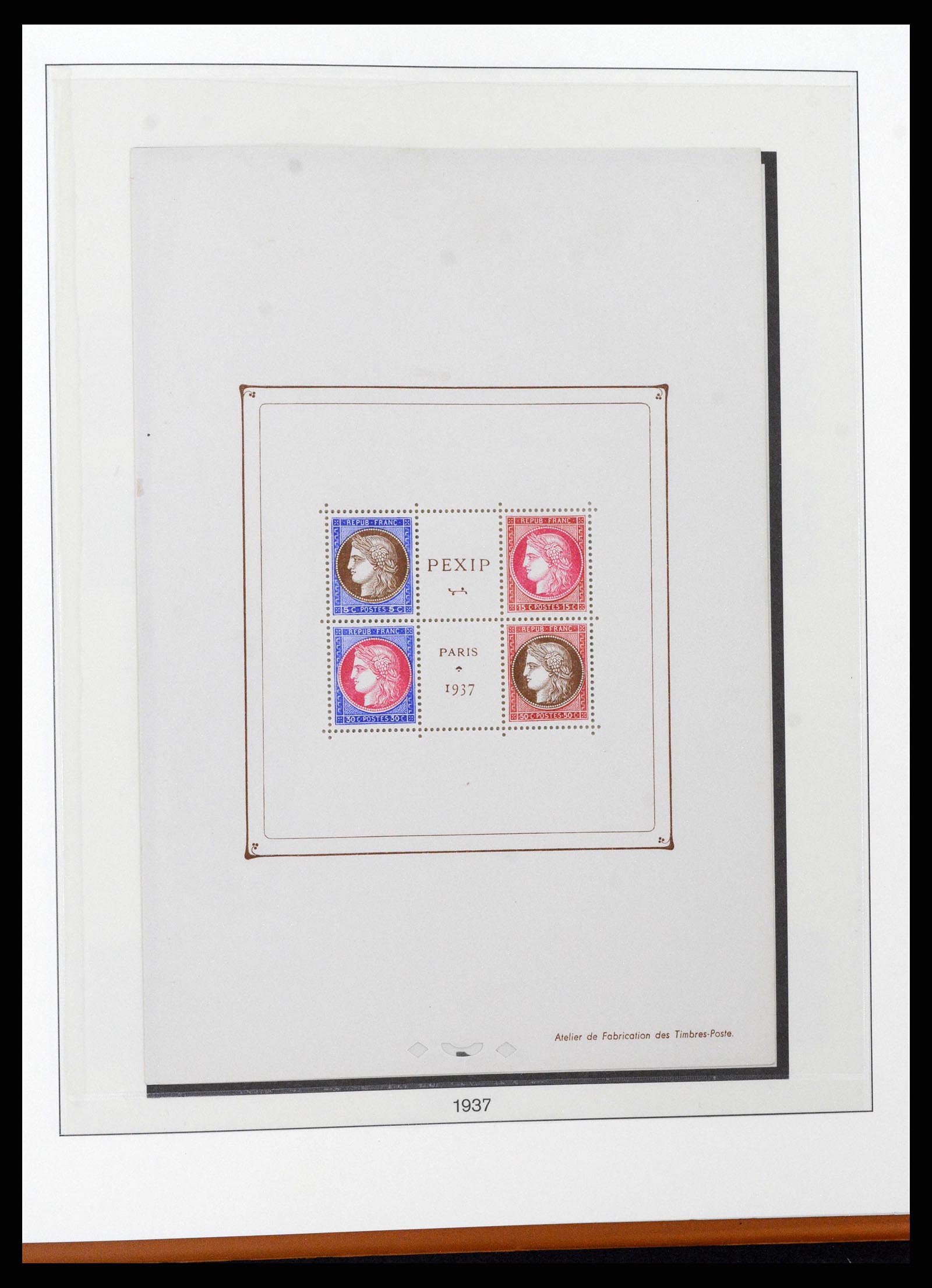 38827 0025 - Postzegelverzameling 38827 Frankrijk 1853-1965.