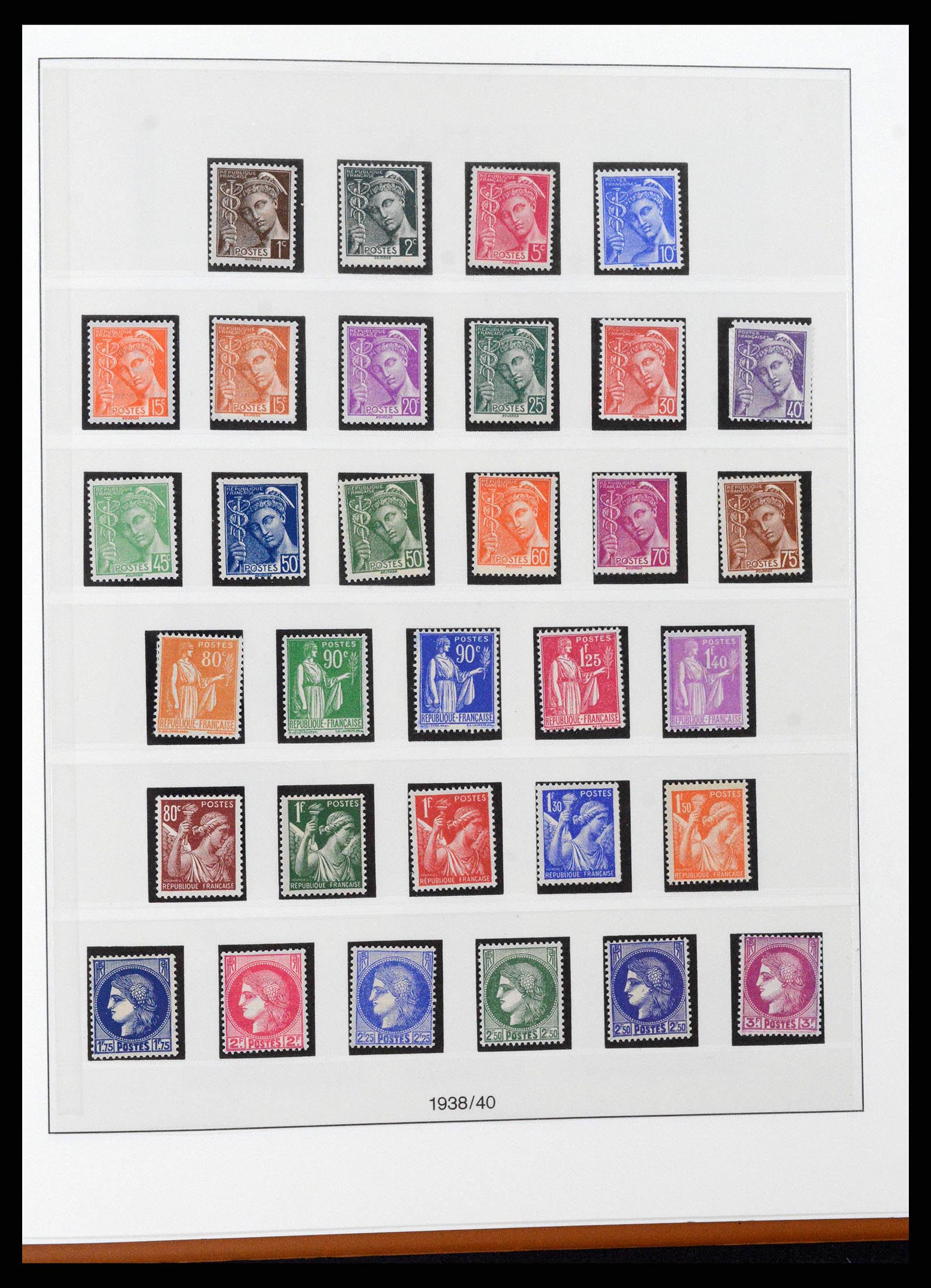 38827 0026 - Postzegelverzameling 38827 Frankrijk 1853-1965.