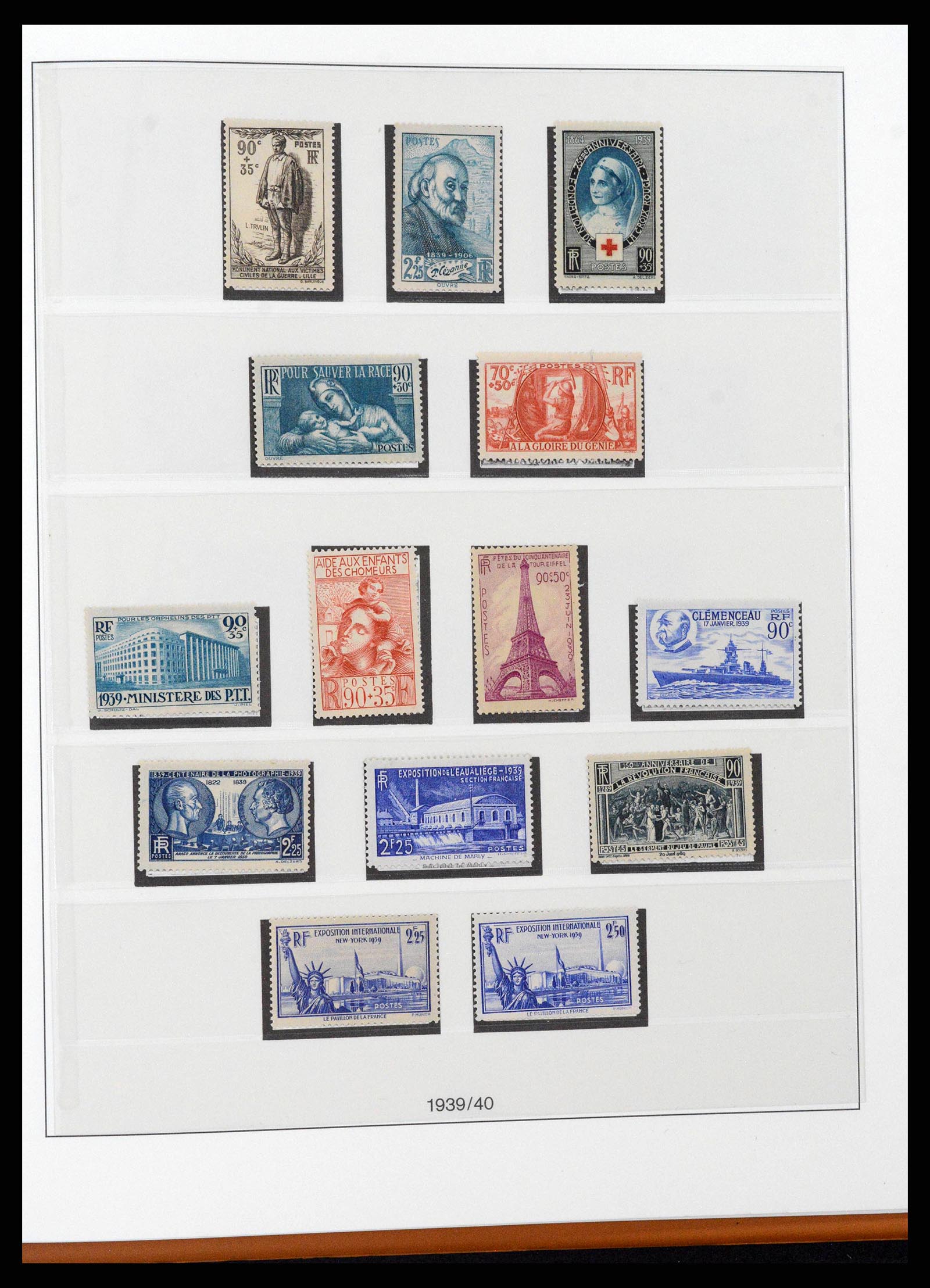 38827 0029 - Postzegelverzameling 38827 Frankrijk 1853-1965.