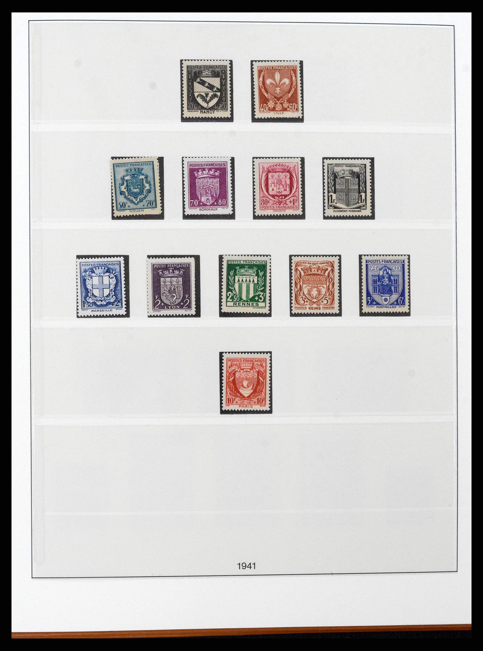 38827 0036 - Postzegelverzameling 38827 Frankrijk 1853-1965.