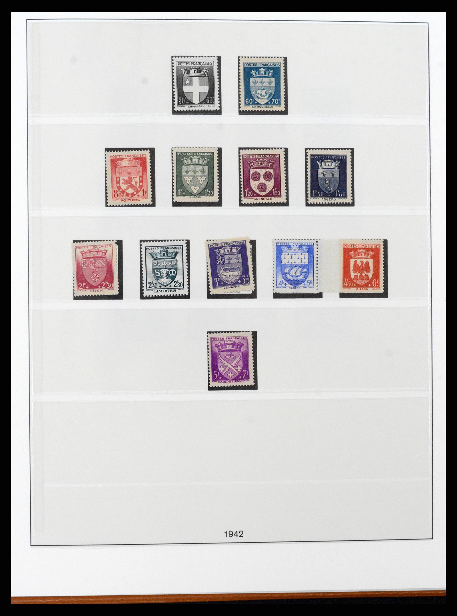 38827 0038 - Postzegelverzameling 38827 Frankrijk 1853-1965.