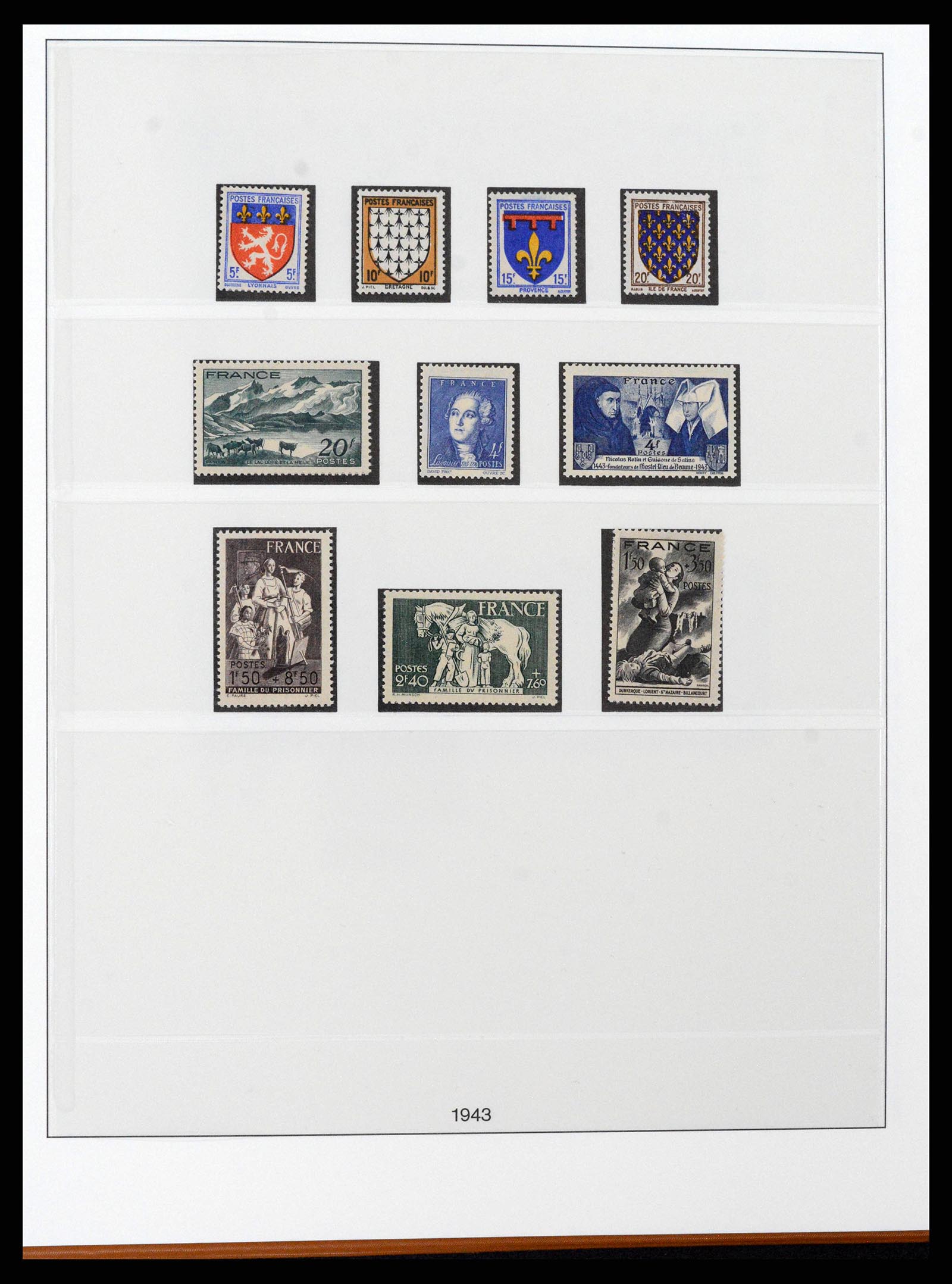38827 0039 - Postzegelverzameling 38827 Frankrijk 1853-1965.