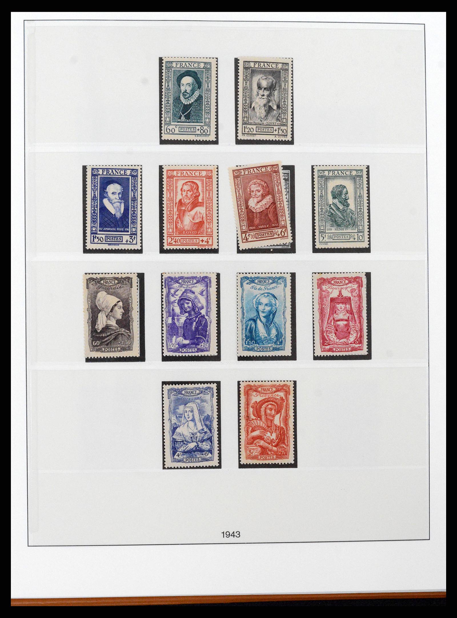 38827 0041 - Postzegelverzameling 38827 Frankrijk 1853-1965.