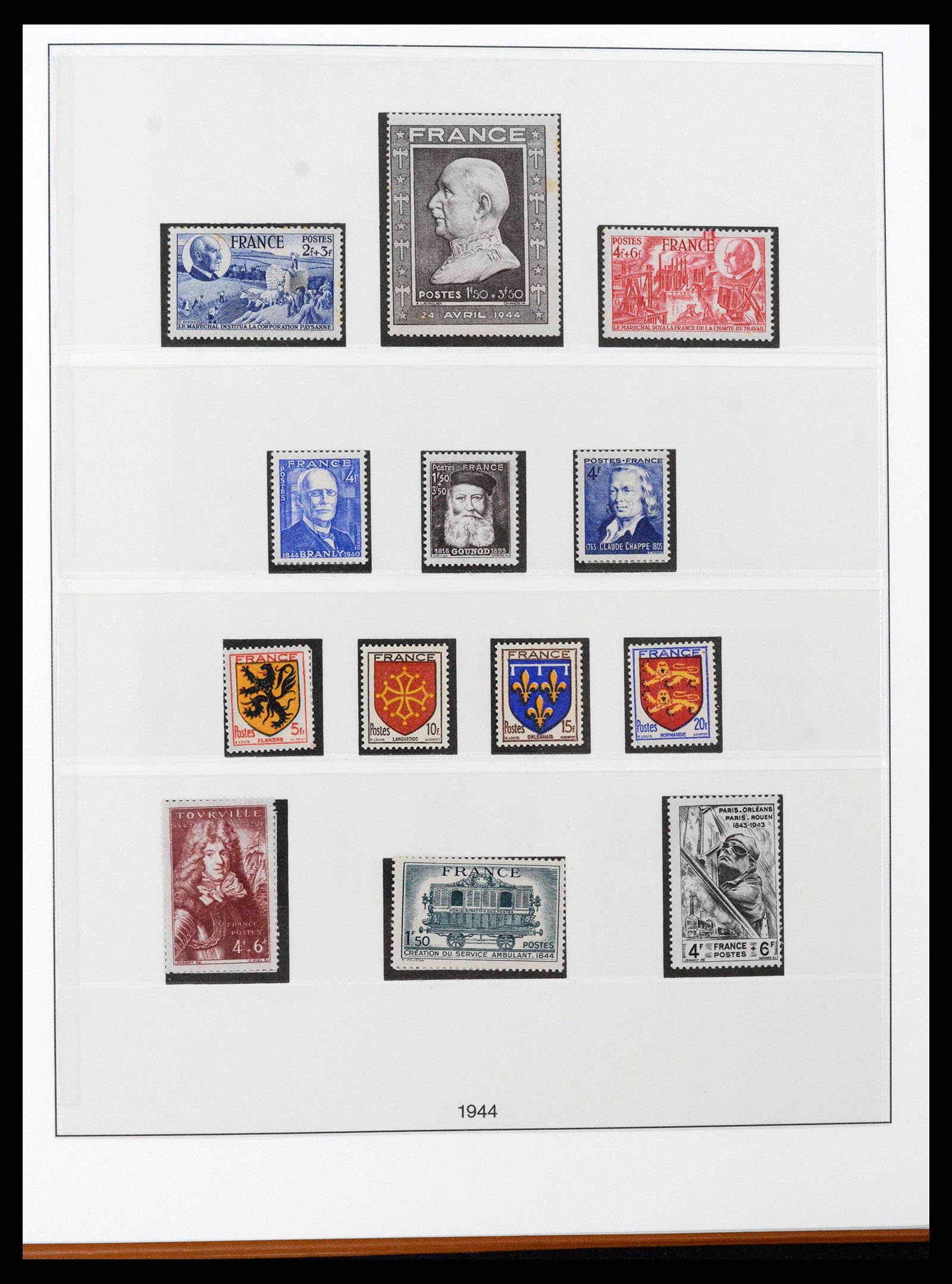 38827 0042 - Postzegelverzameling 38827 Frankrijk 1853-1965.