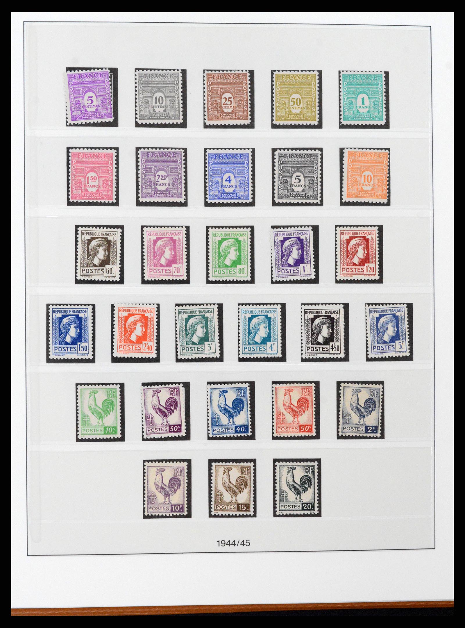 38827 0044 - Postzegelverzameling 38827 Frankrijk 1853-1965.