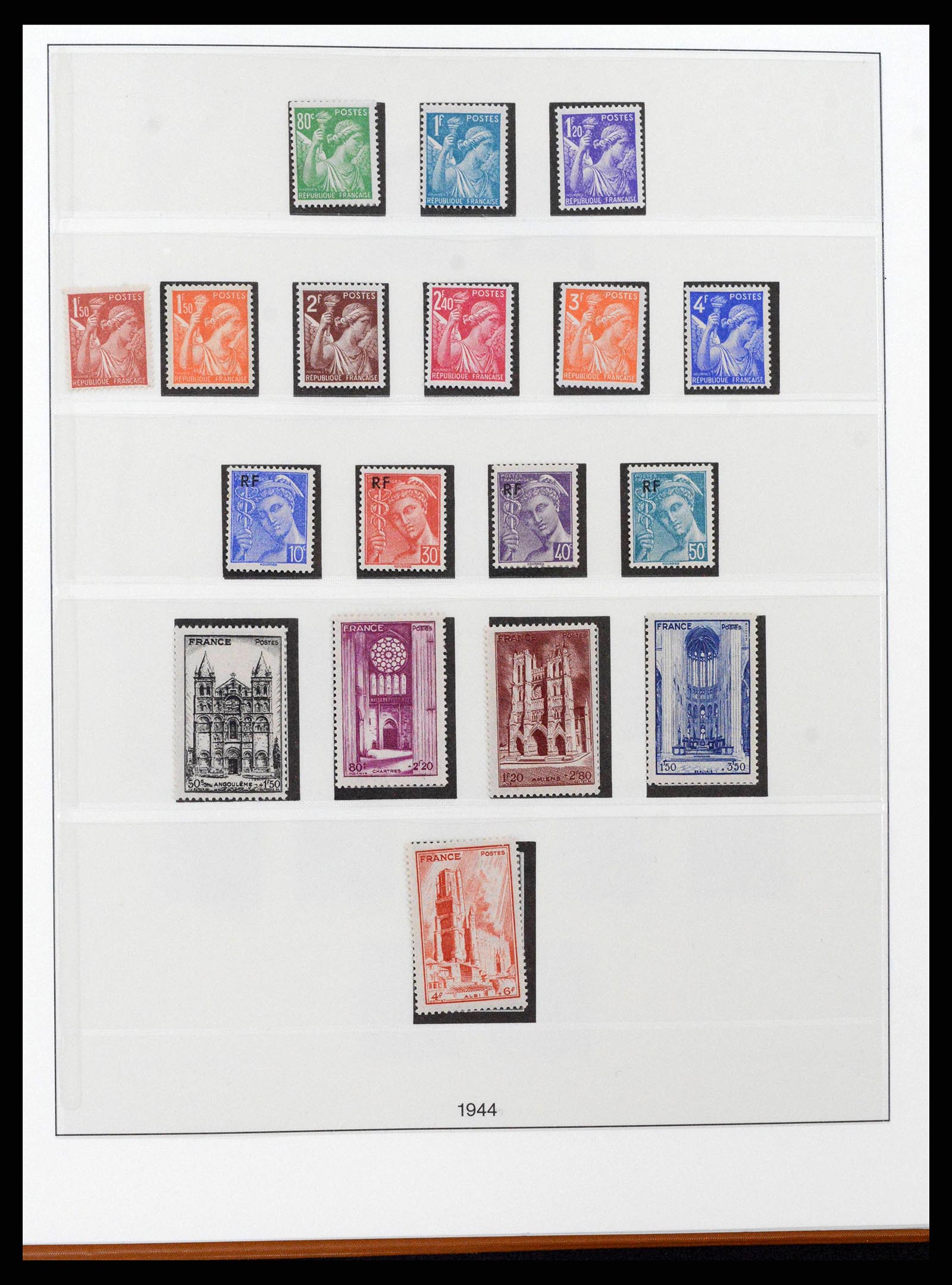 38827 0045 - Postzegelverzameling 38827 Frankrijk 1853-1965.