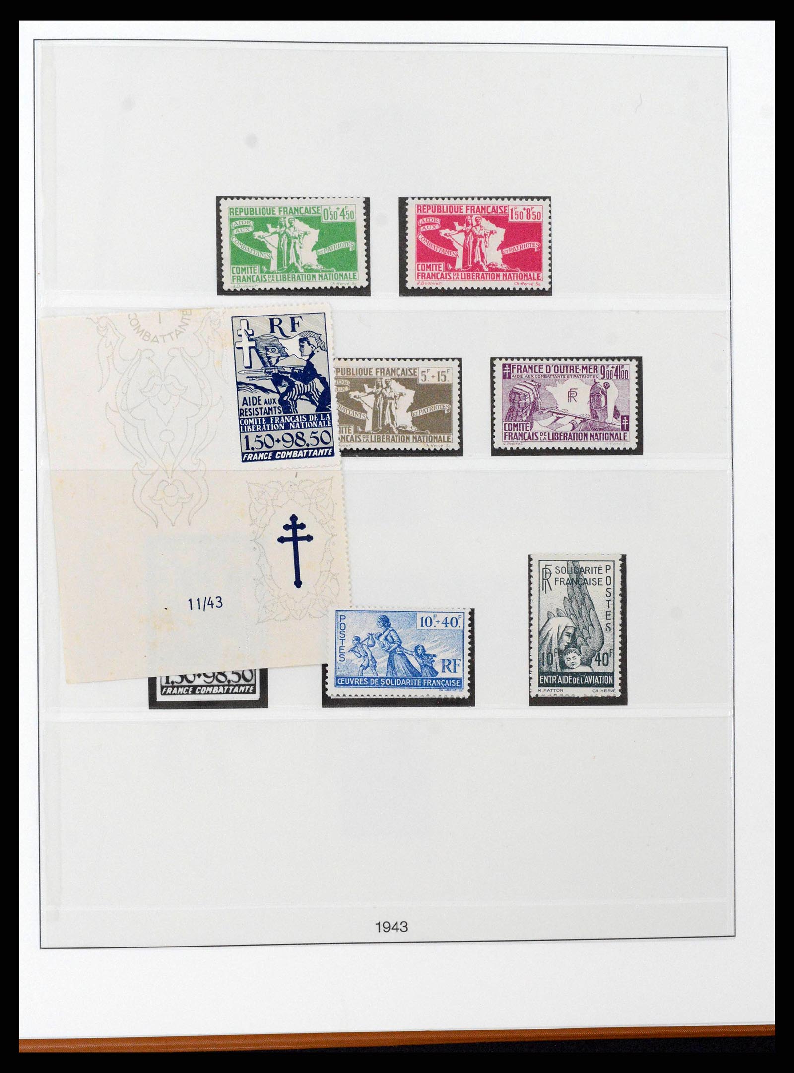 38827 0047 - Postzegelverzameling 38827 Frankrijk 1853-1965.