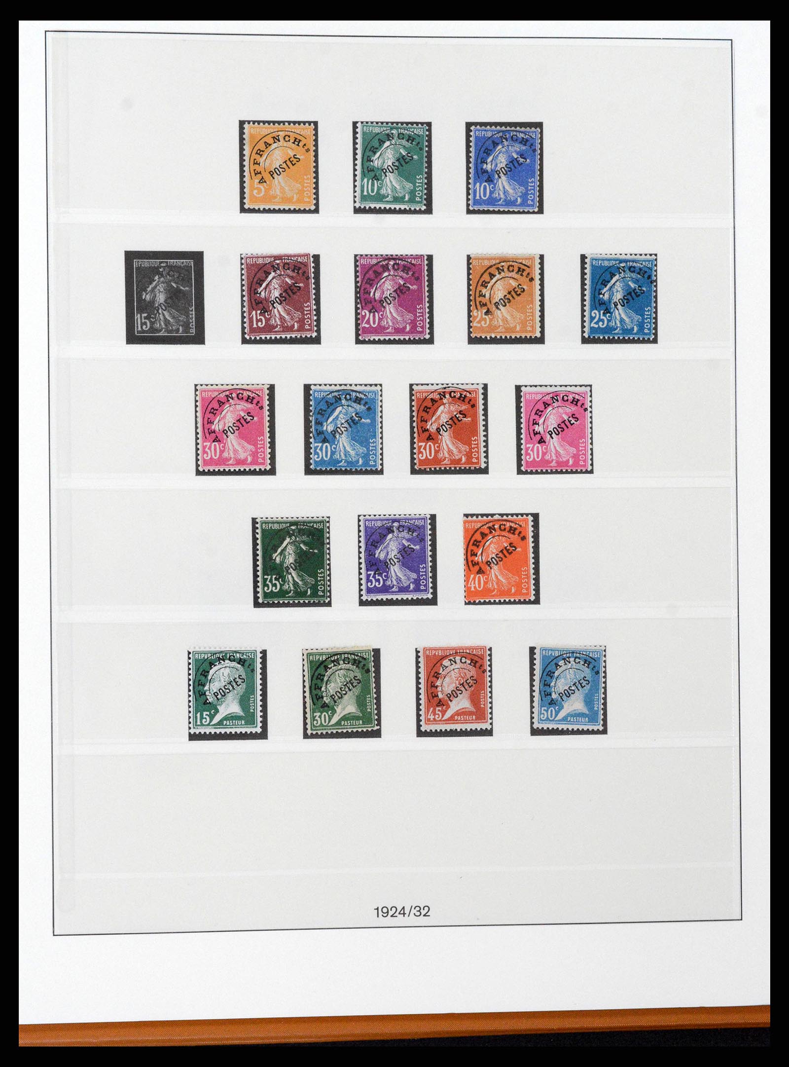 38827 0056 - Postzegelverzameling 38827 Frankrijk 1853-1965.